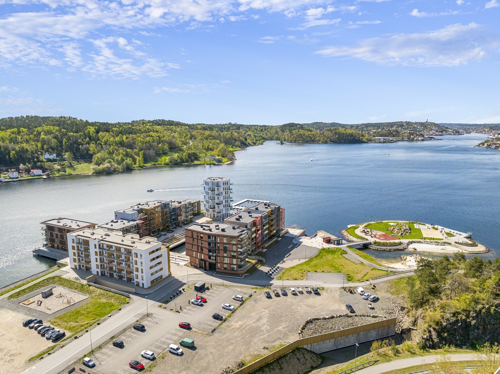 Bryggebyen - En ny bydel i Arendal Galleribilde