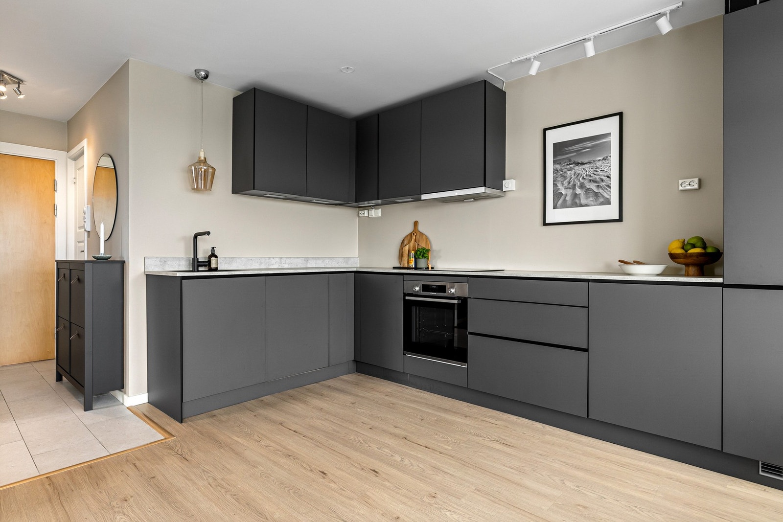 Nytt og lekkert kvalitetskjøkken fra Kvik i 2019. Galleribilde