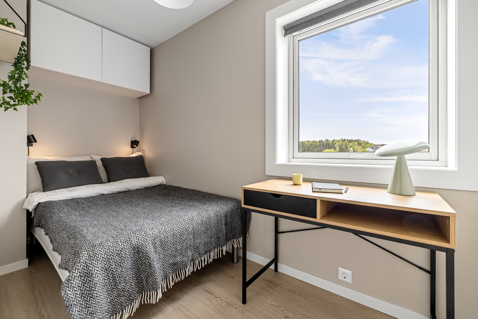 Soverom 2 ligger også høyt og fritt uten innsyn. Galleribilde