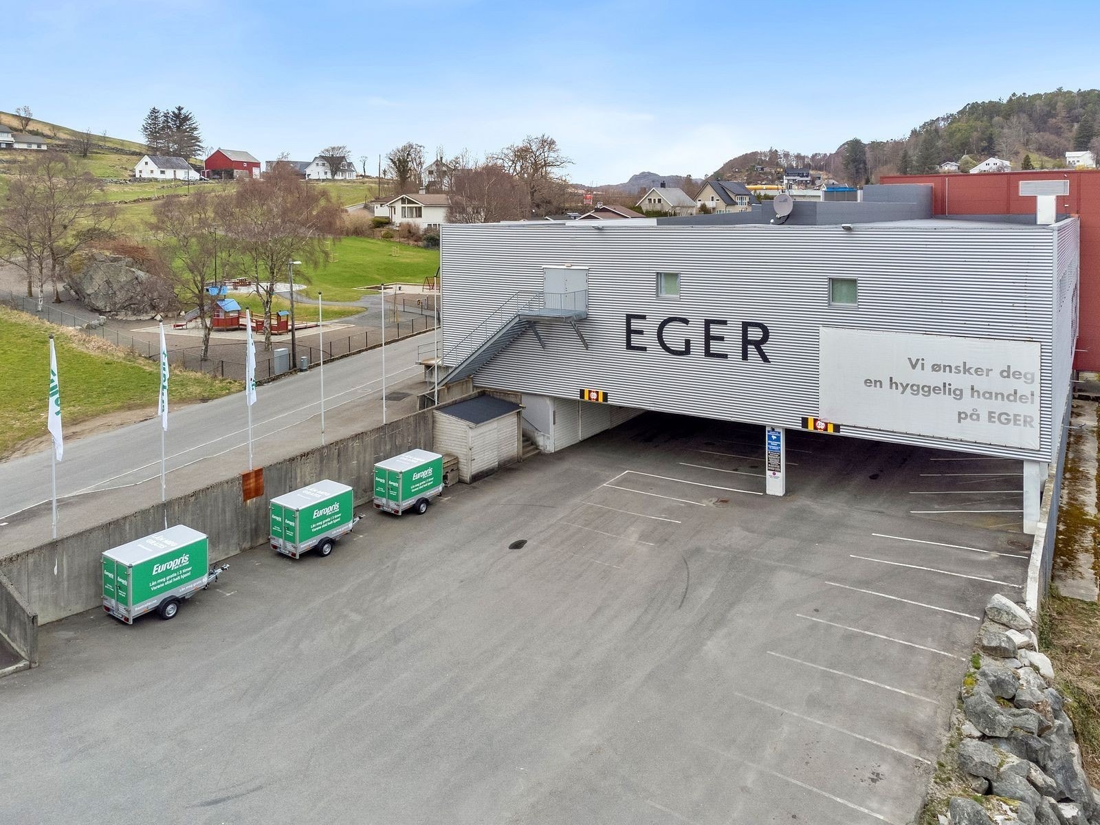 Bilder av uteområde Galleribilde