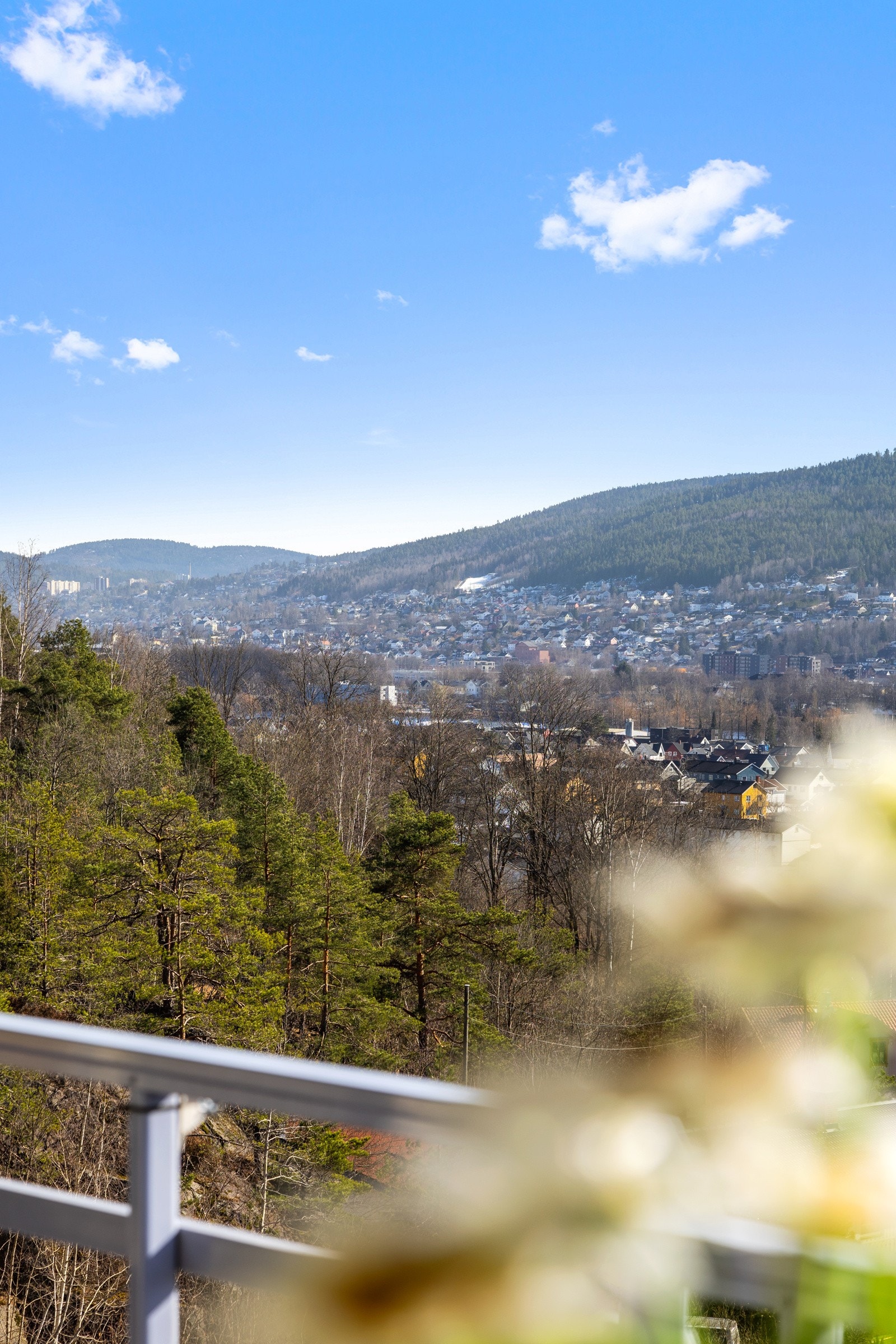 Utsiktsbilde fra balkongen Galleribilde