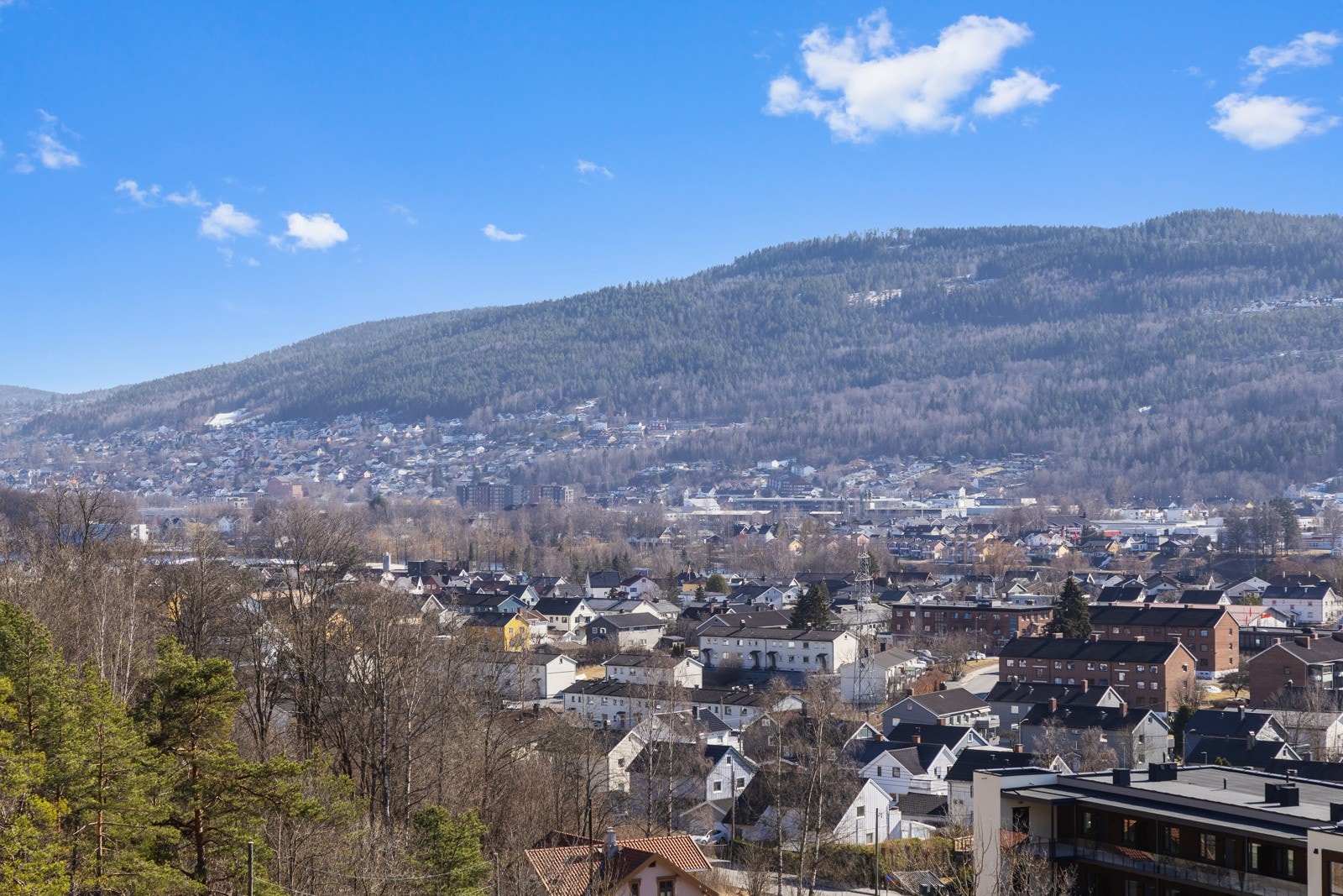 Nydelig utsikt i begge retninger Galleribilde