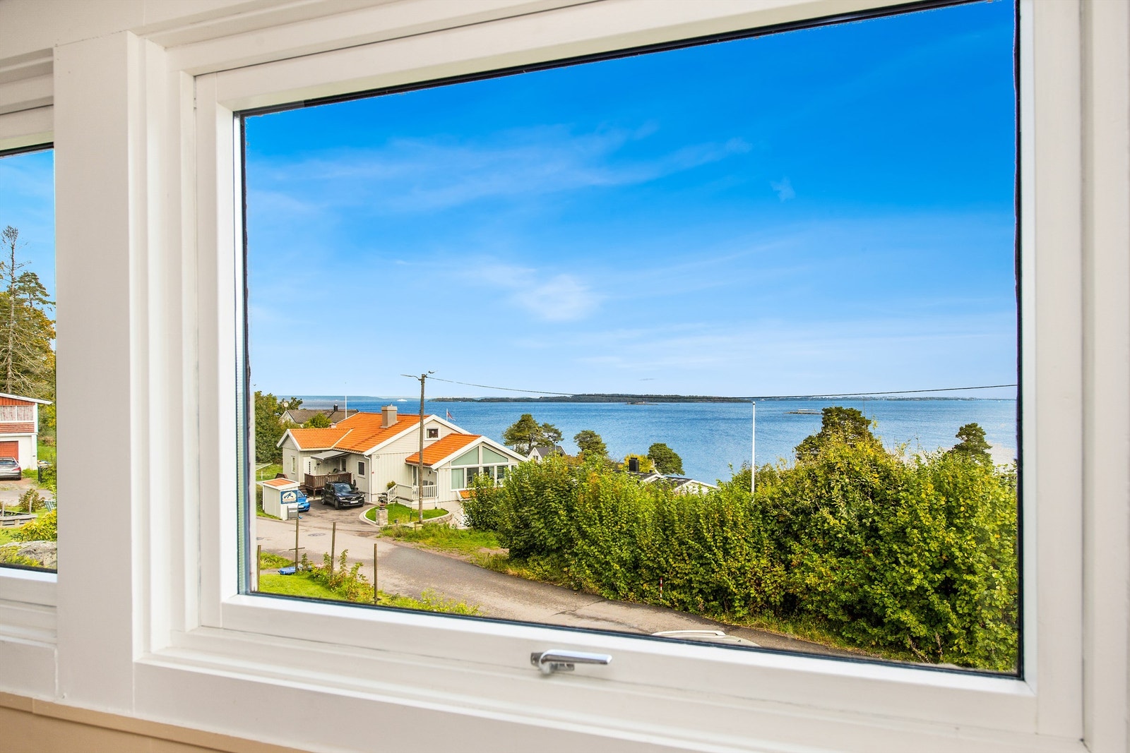 Velkommen til Stangsåsveien 34 med denne flotte utsikten til Oslofjorden Galleribilde
