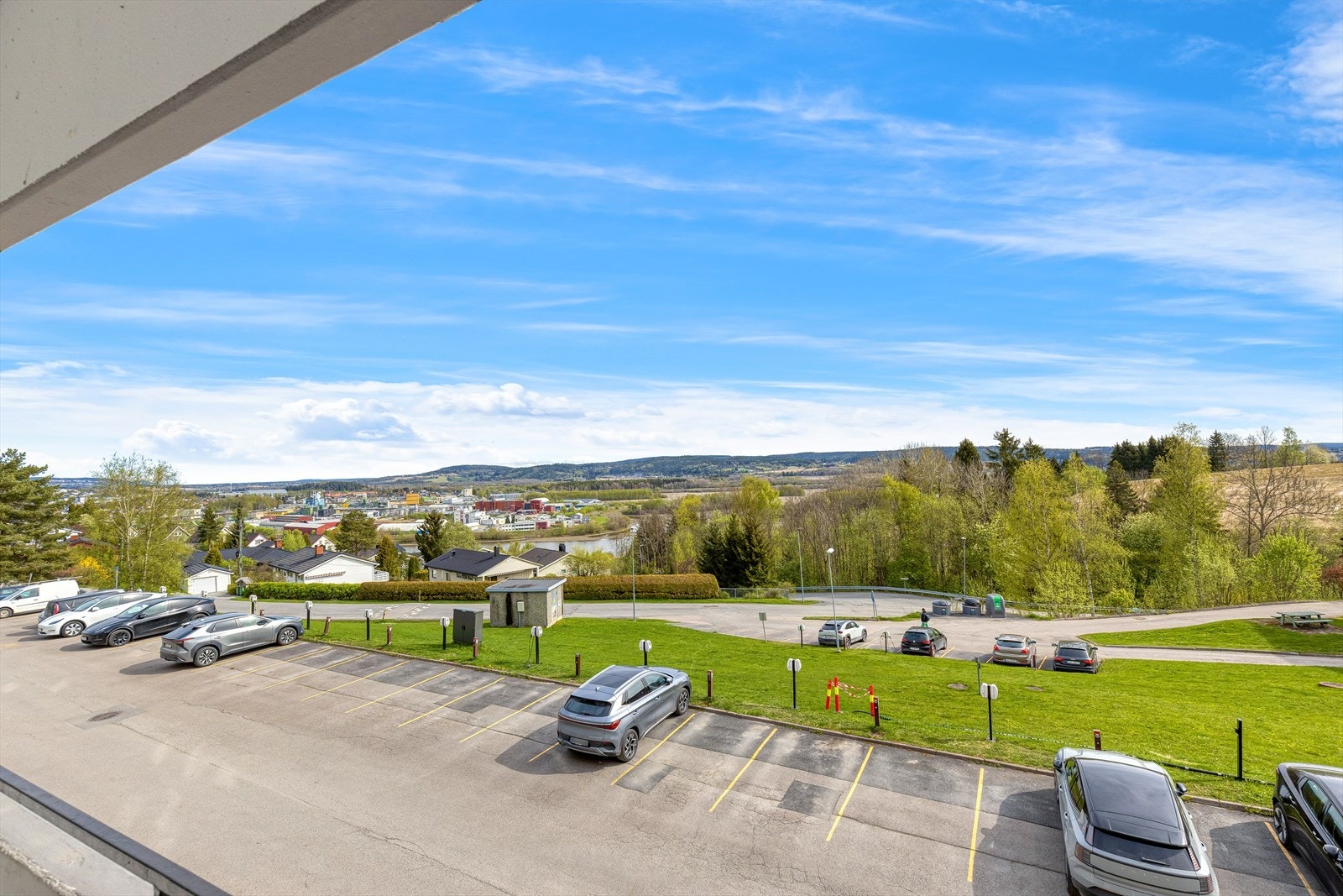 Fin og langstrakt utsikt Galleribilde