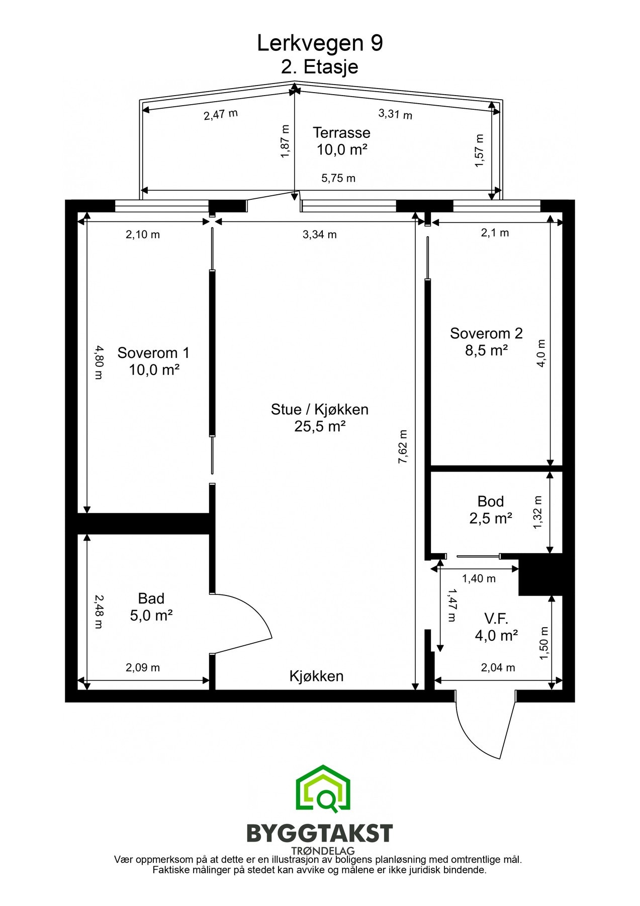 Plantegning. Galleribilde
