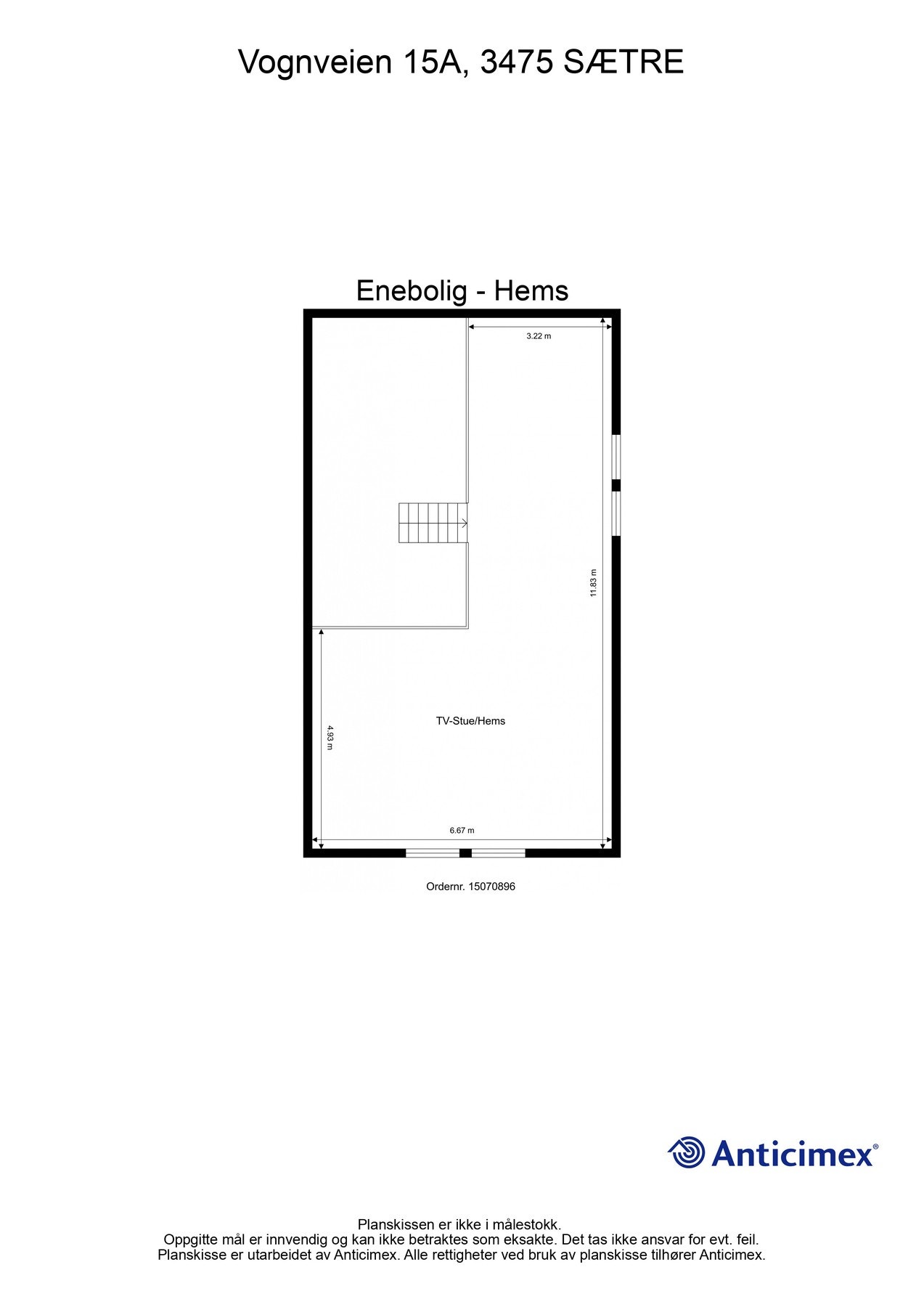 Plantegning hems Galleribilde