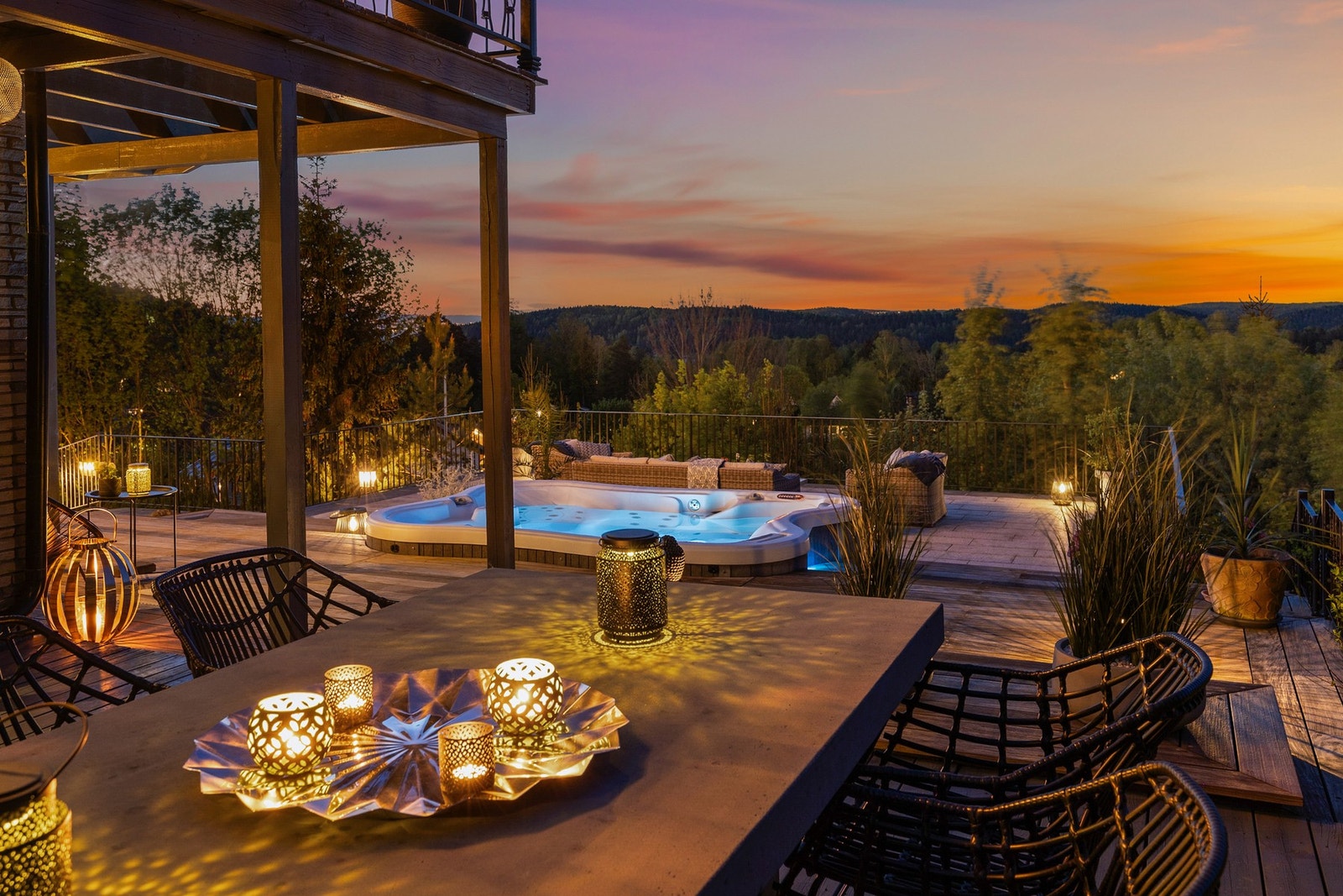 En unik eiendom med flott internbeliggenhet i ende av en blindvei Galleribilde