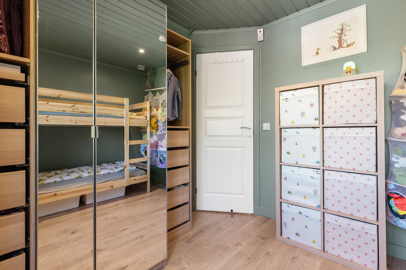 Også her er det fin plass til seng og garderobe Galleribilde