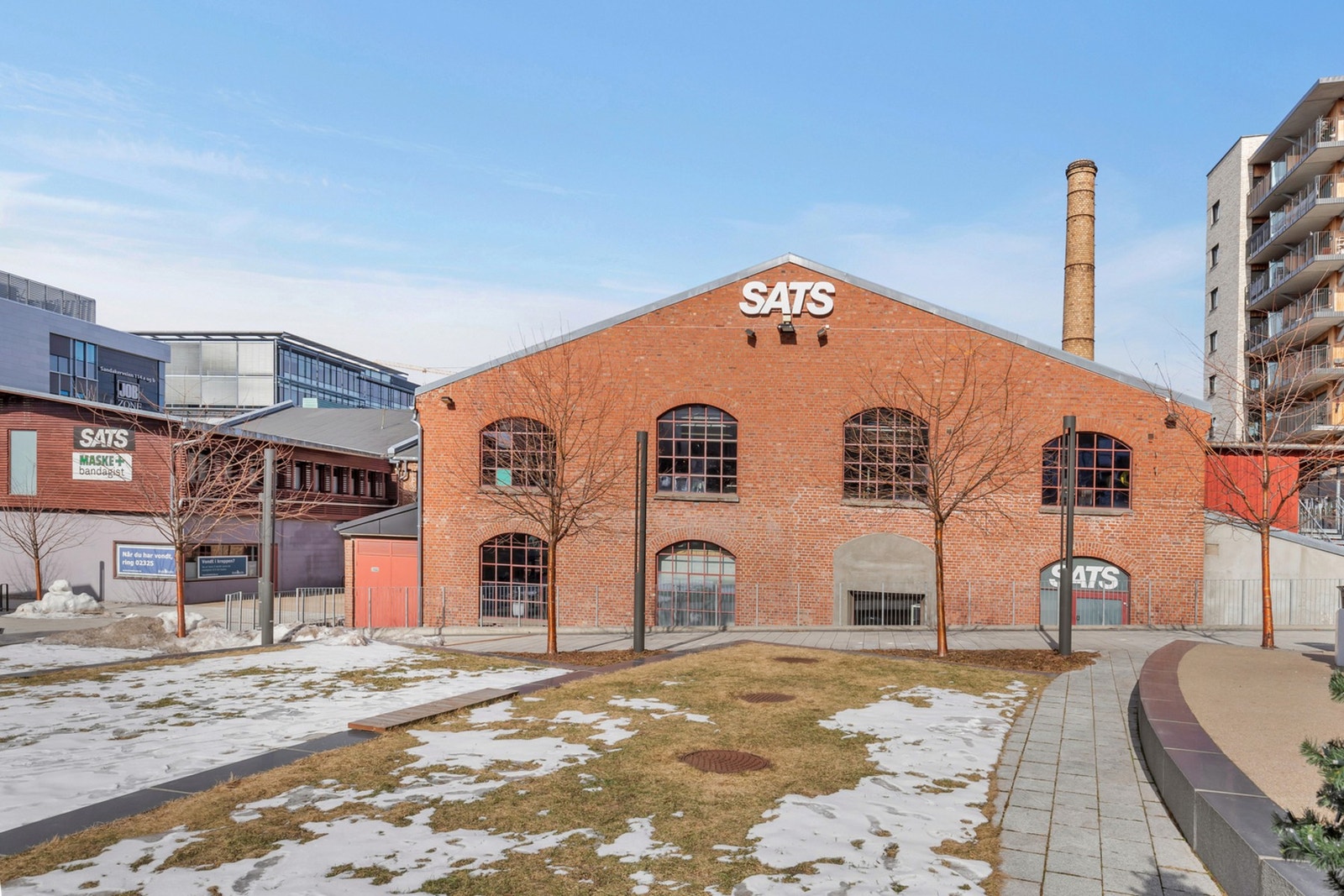 SATS - ett av flere treningssenter i gangavstand fra leiligheten Galleribilde