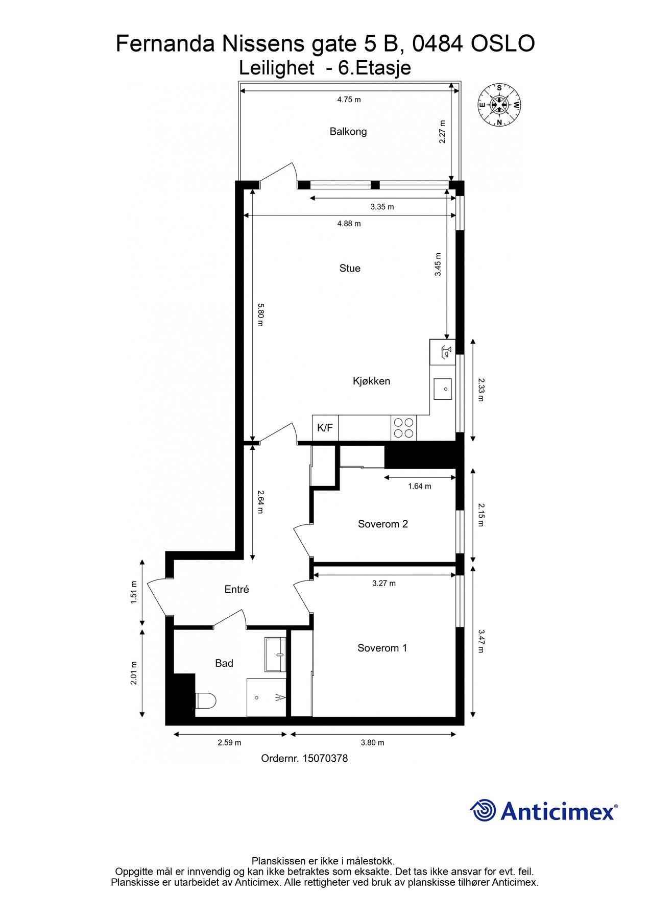 Meget god planløsning Galleribilde