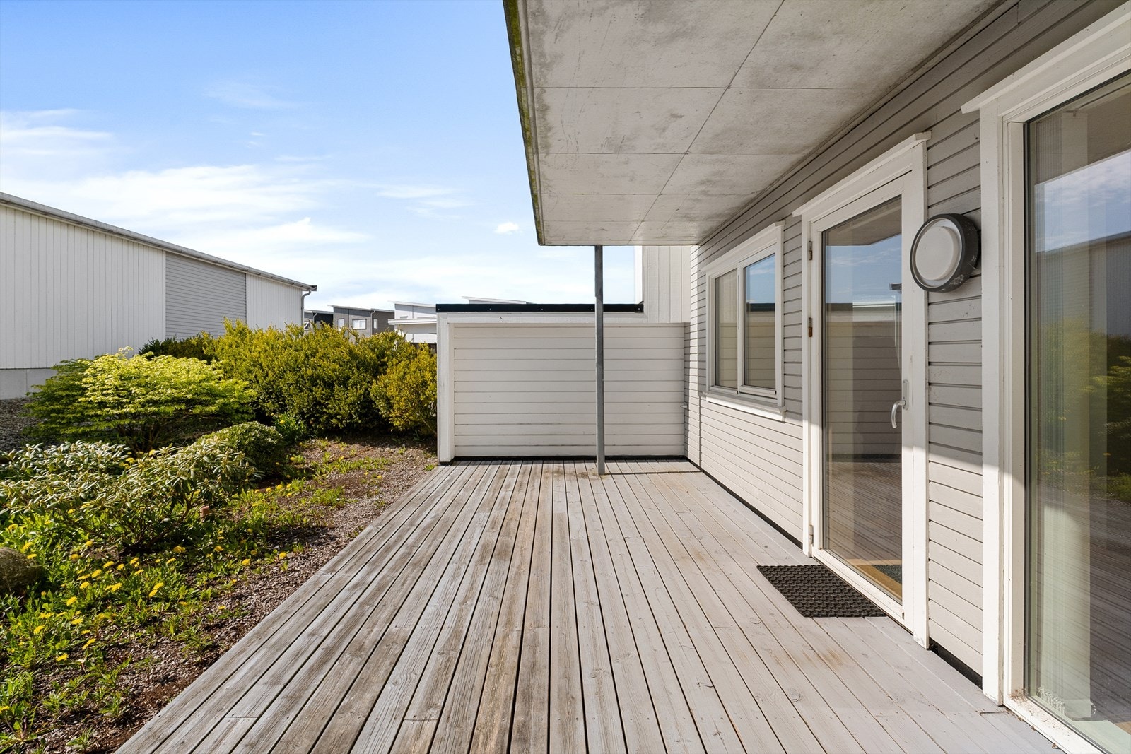 Terrassen er på hele 21 m2. Galleribilde