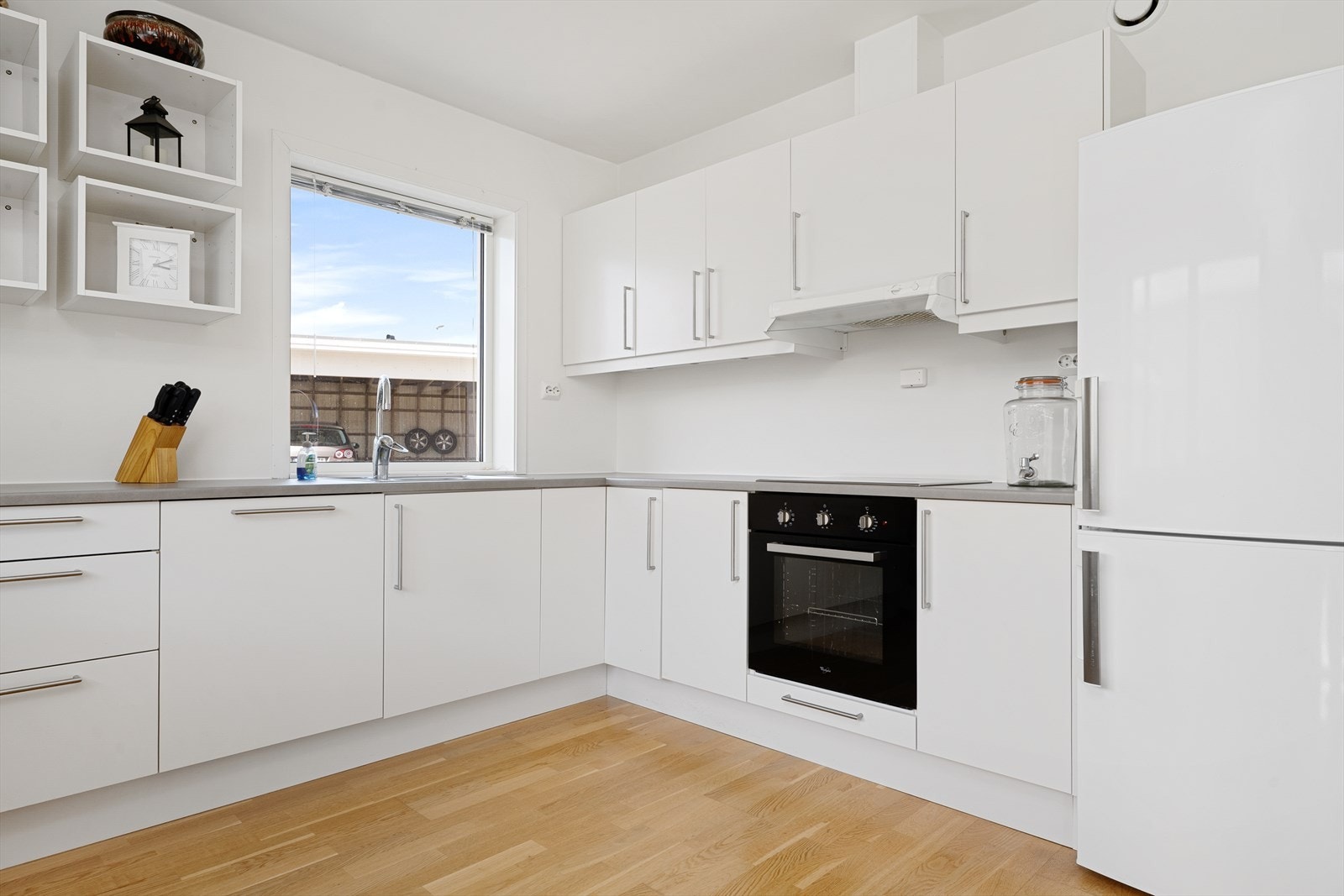 Kjøkken har mekanisk avtrekk. Galleribilde