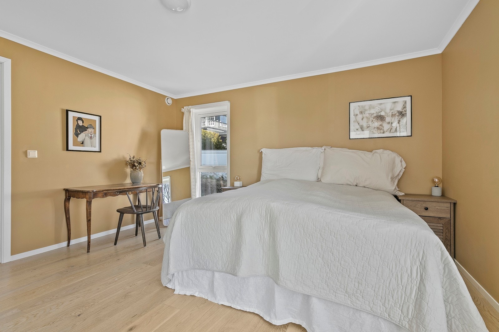 Fra hovedsoverom er det også tilkomst til eget bad Galleribilde