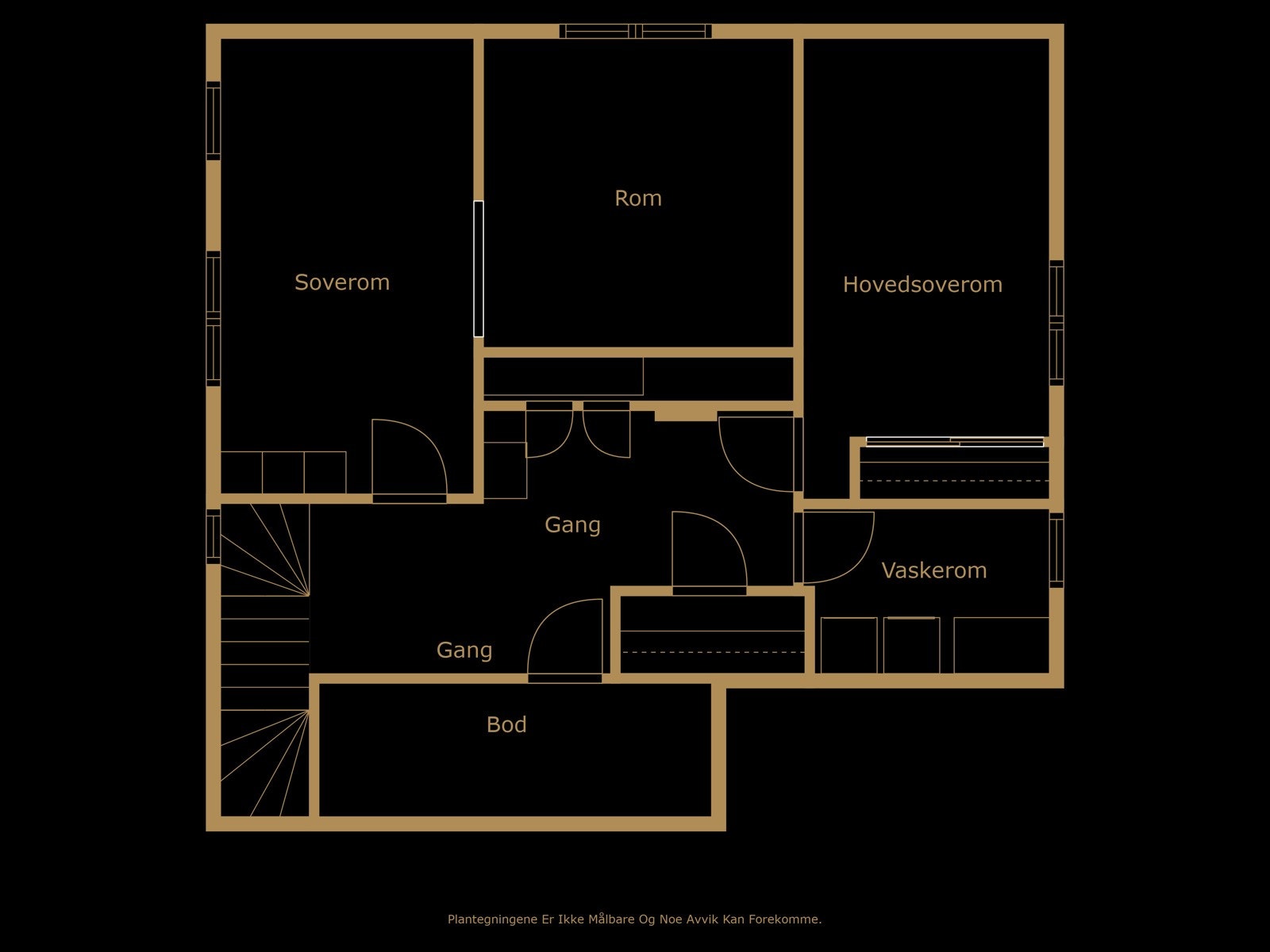 Planskisse 2. etasje. Galleribilde