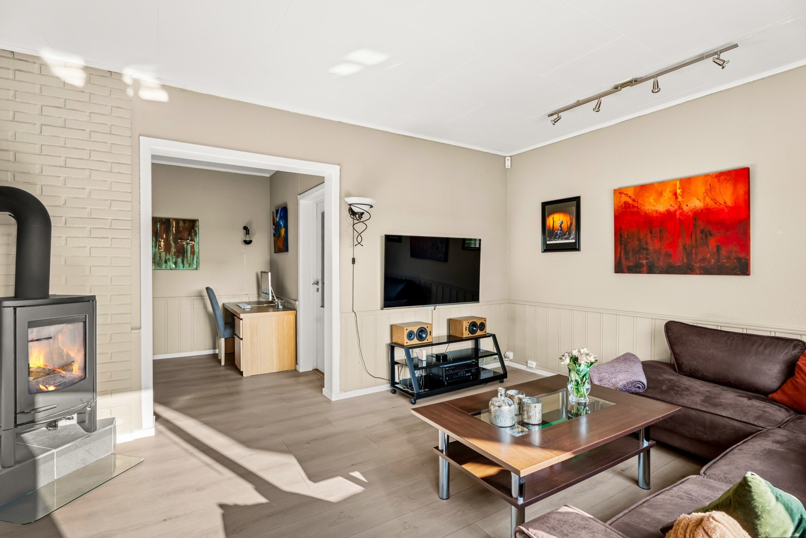 Vedovnen fra Dovre er rentbrennende, og ble montert i 2015. Galleribilde