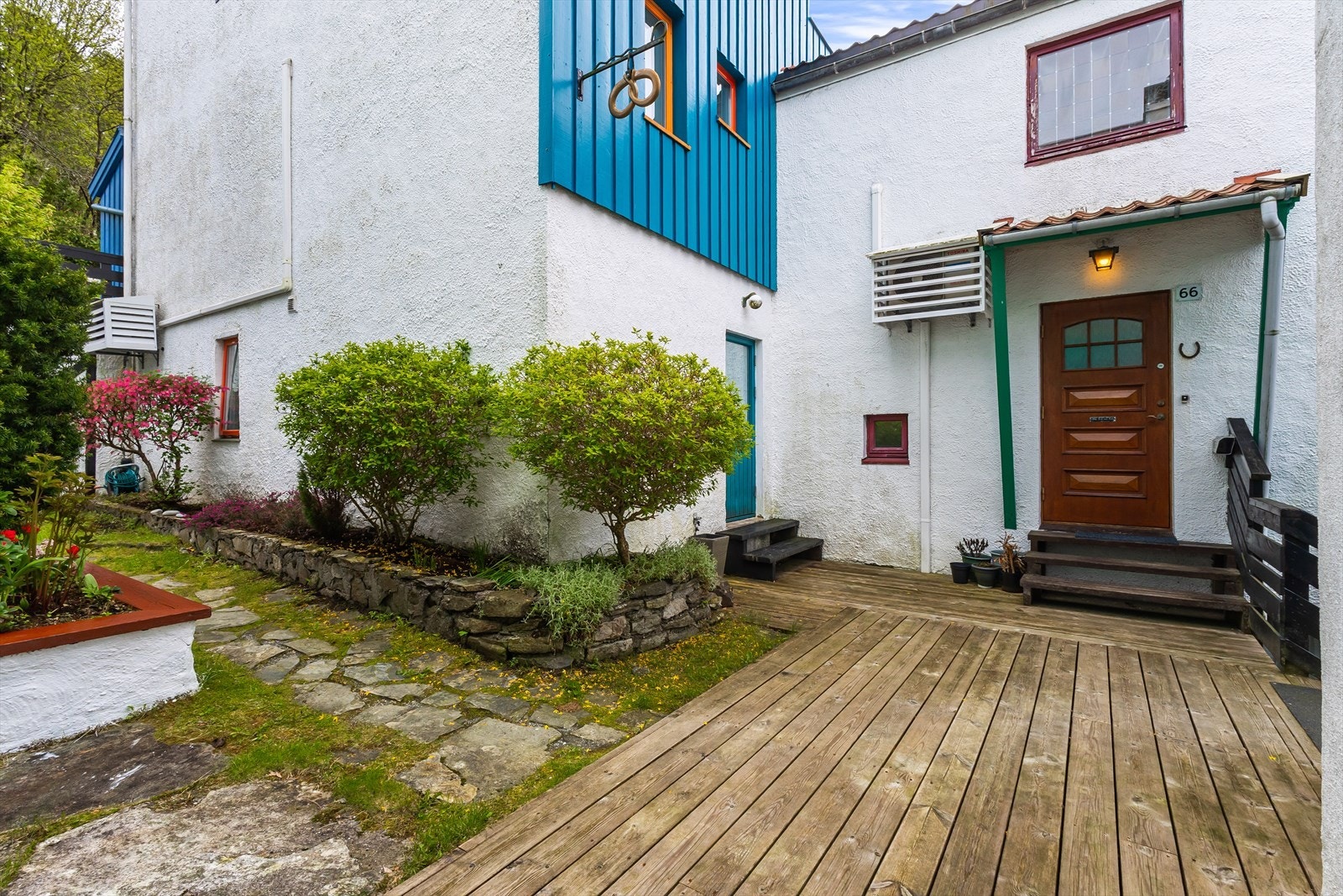 Trivelig inngangsparti. Galleribilde