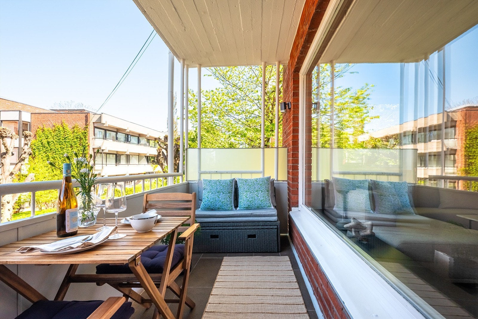 Her kan årets varme dager nytes i solen. Galleribilde