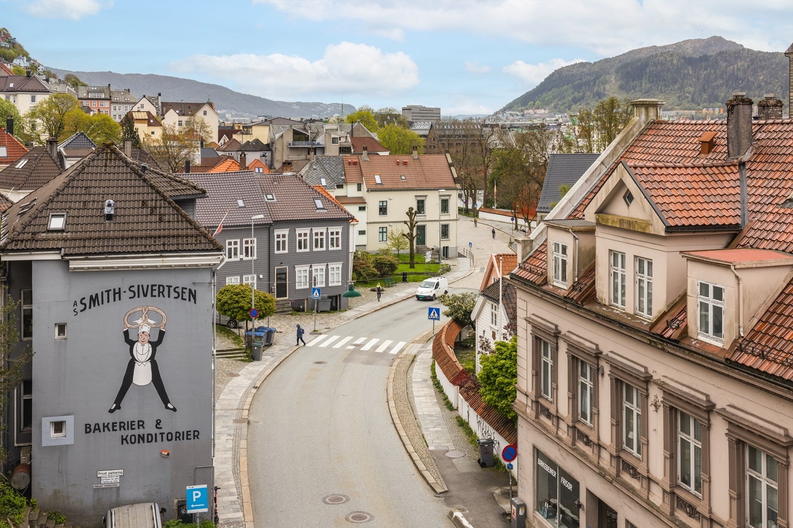 Utsikt mot Øvregaten. Galleribilde