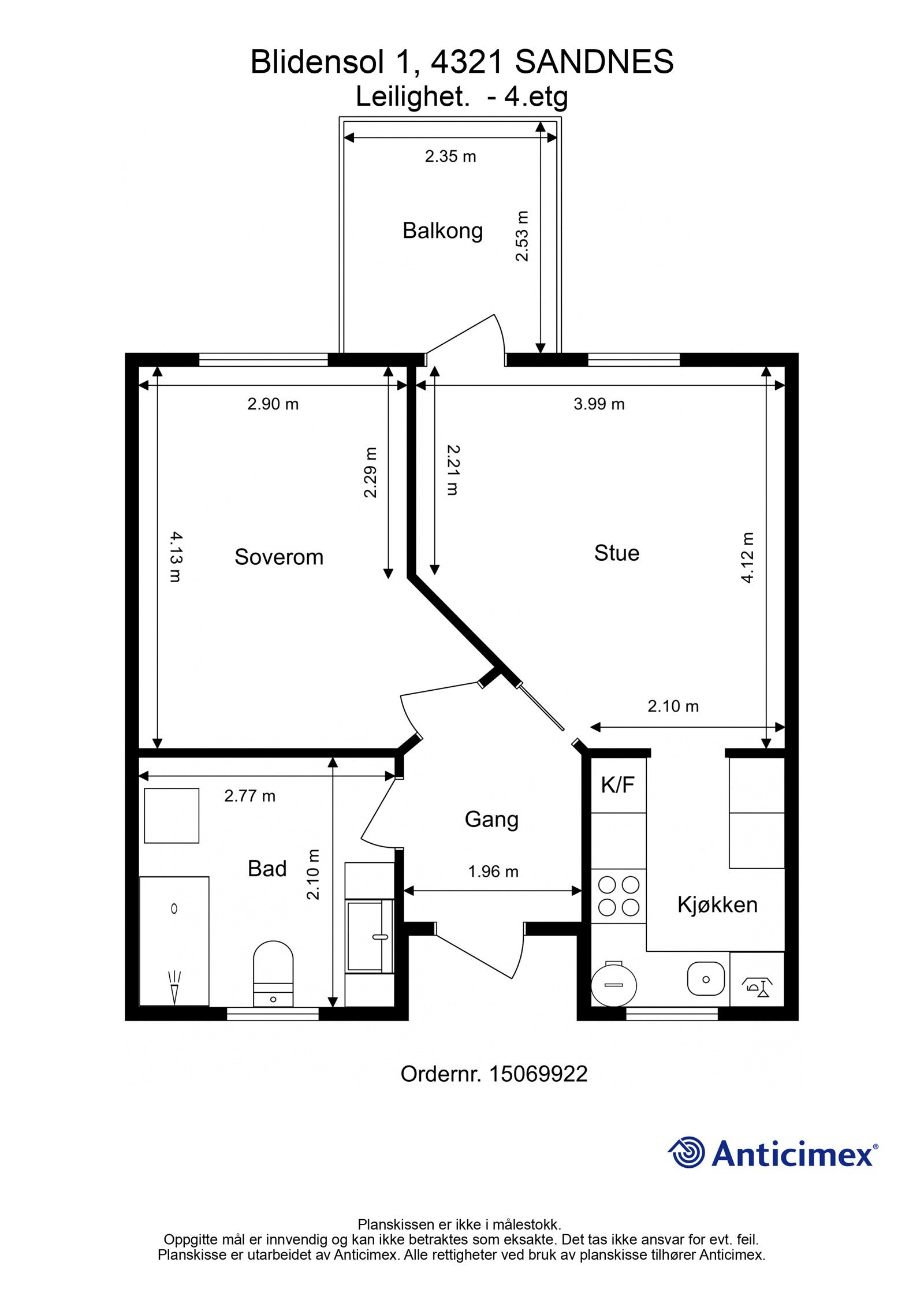 Plantegning-20237548-Leilighet. - 4.etg Galleribilde
