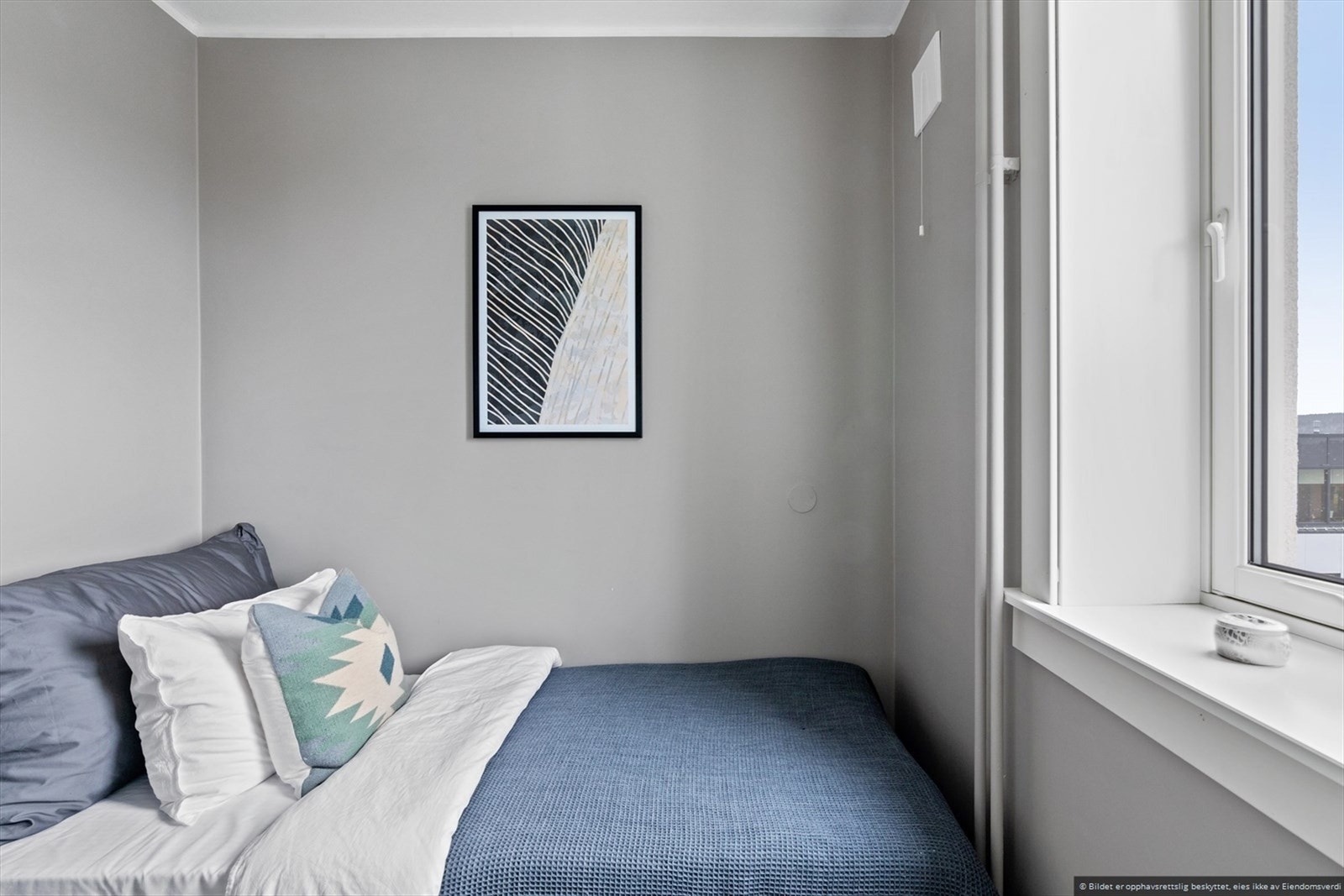 Sovealkove med plass til seng og eventuell garderobeskap. Galleribilde