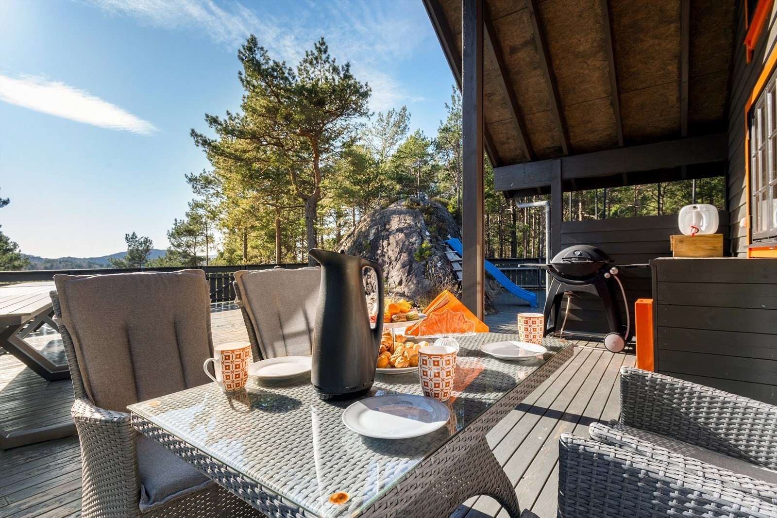 Her har du begrenset med innsyn og samtidig en flott utsikt Galleribilde