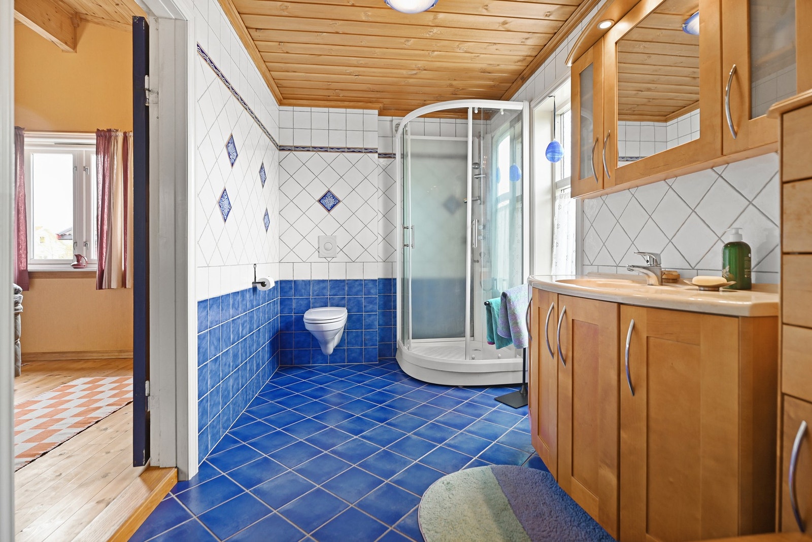 Baderommet ble bygd i 2005. Galleribilde