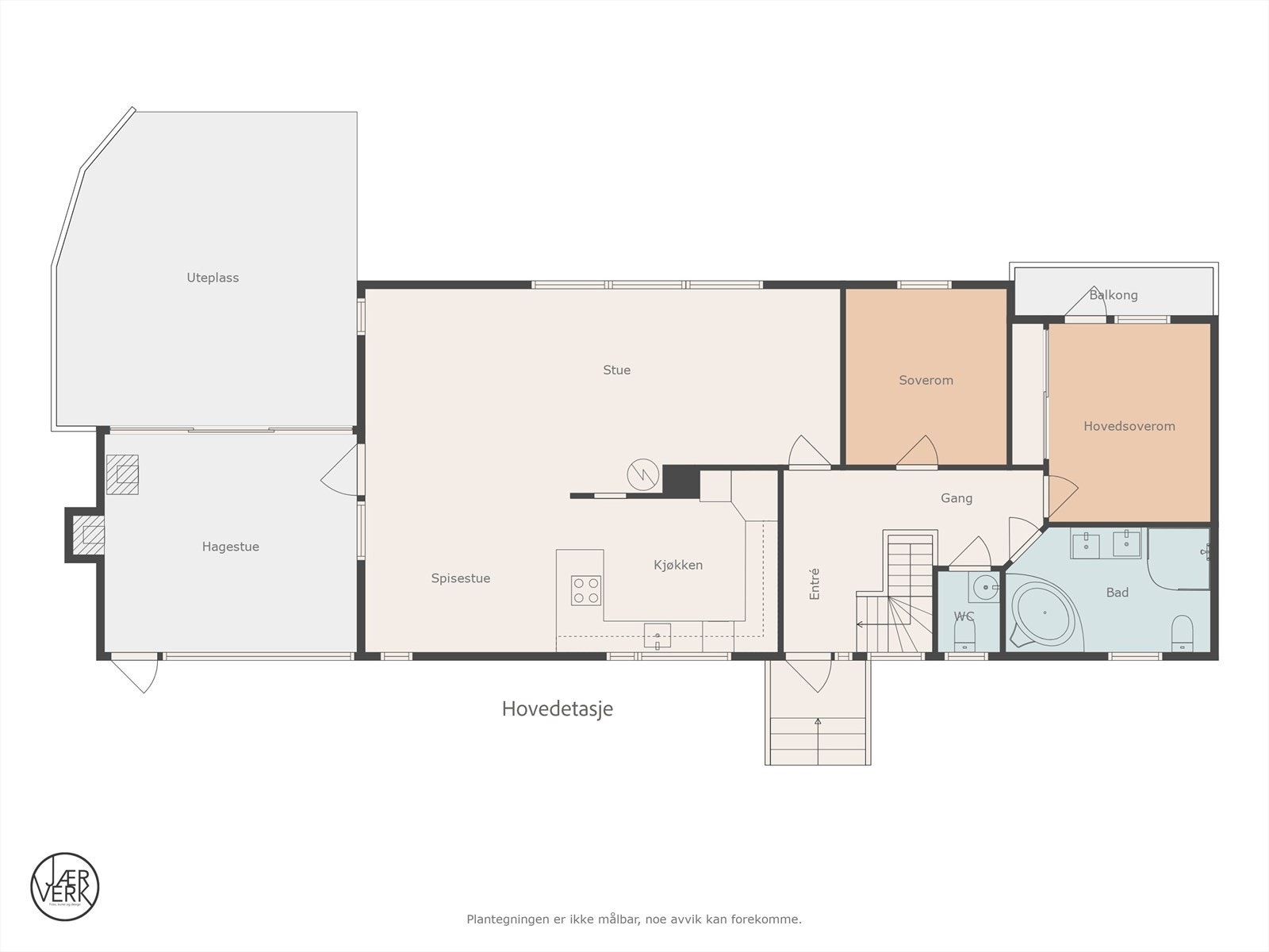 1 etasje. Galleribilde