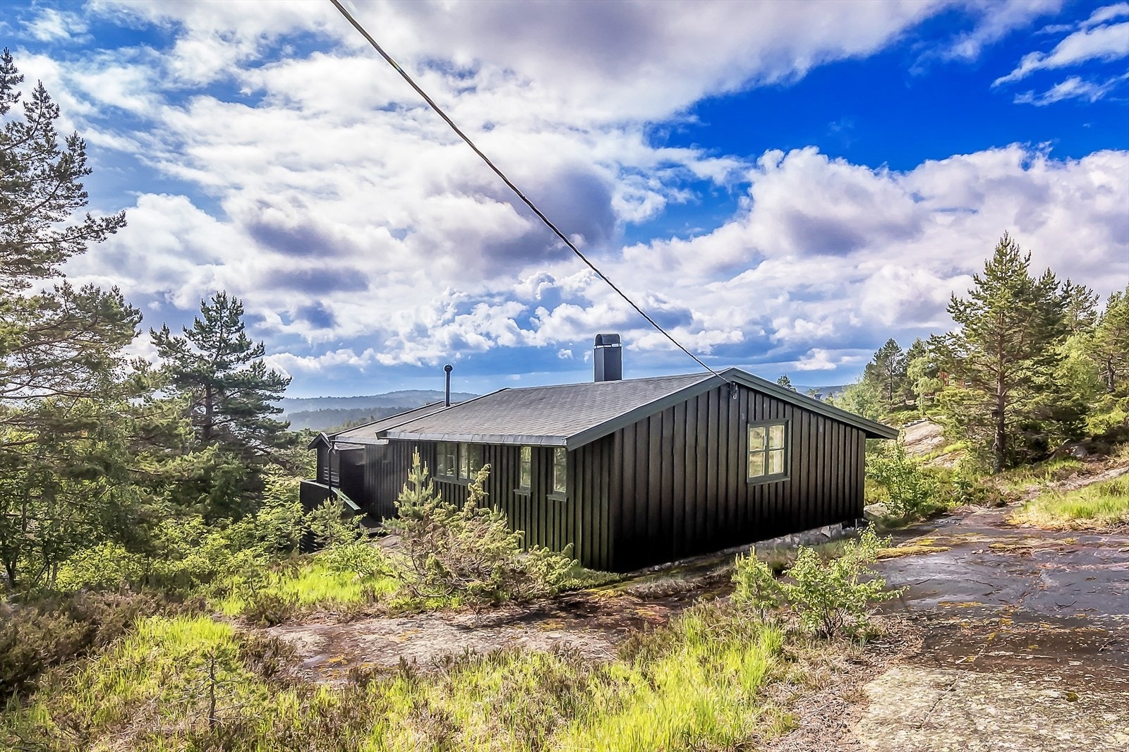 Her får du gode turområder i umiddelbar nærhet enten om du liker terreng eller ikke. Galleribilde