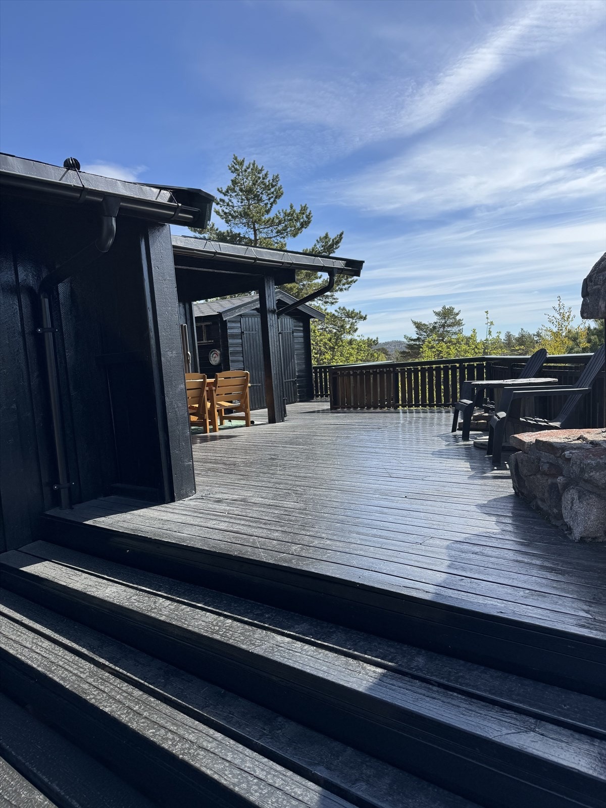 Like nydelig sitteplass på vår/sommer som på vinteren! Galleribilde