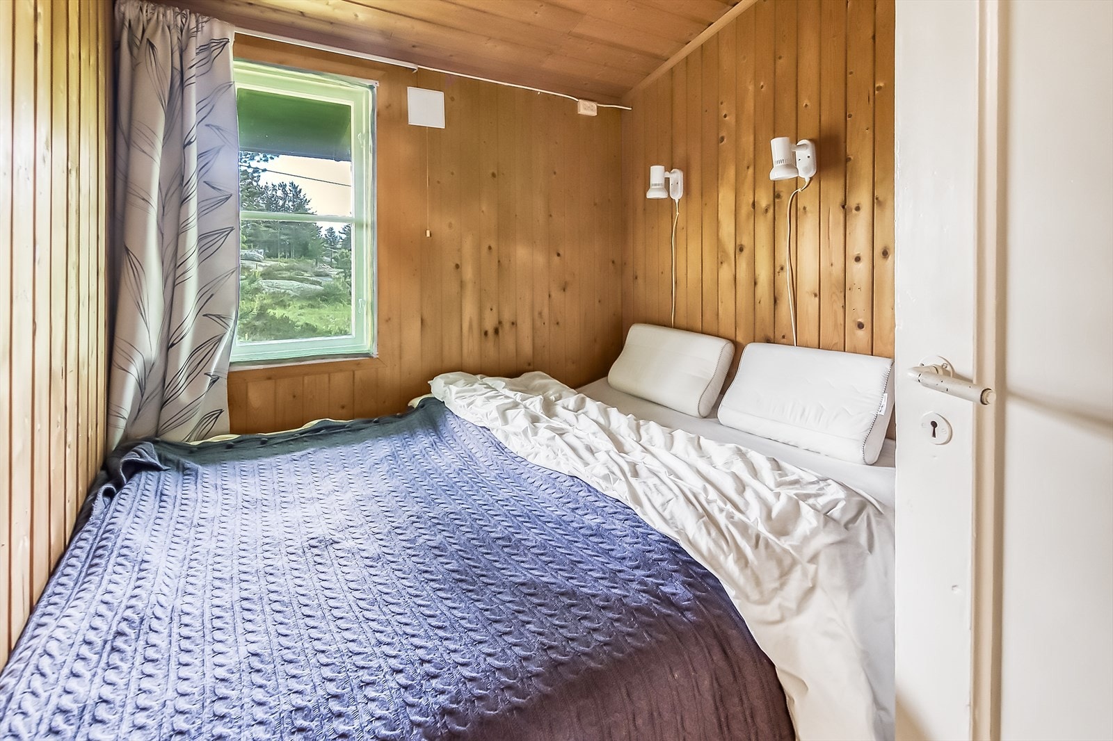 Soverom 2 har også god plass til dobbeltseng. Galleribilde