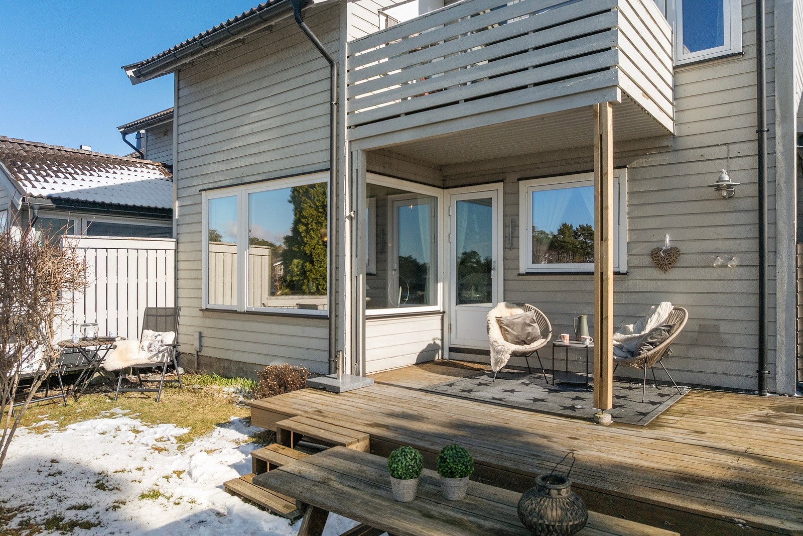 Terrasse og hage Galleribilde