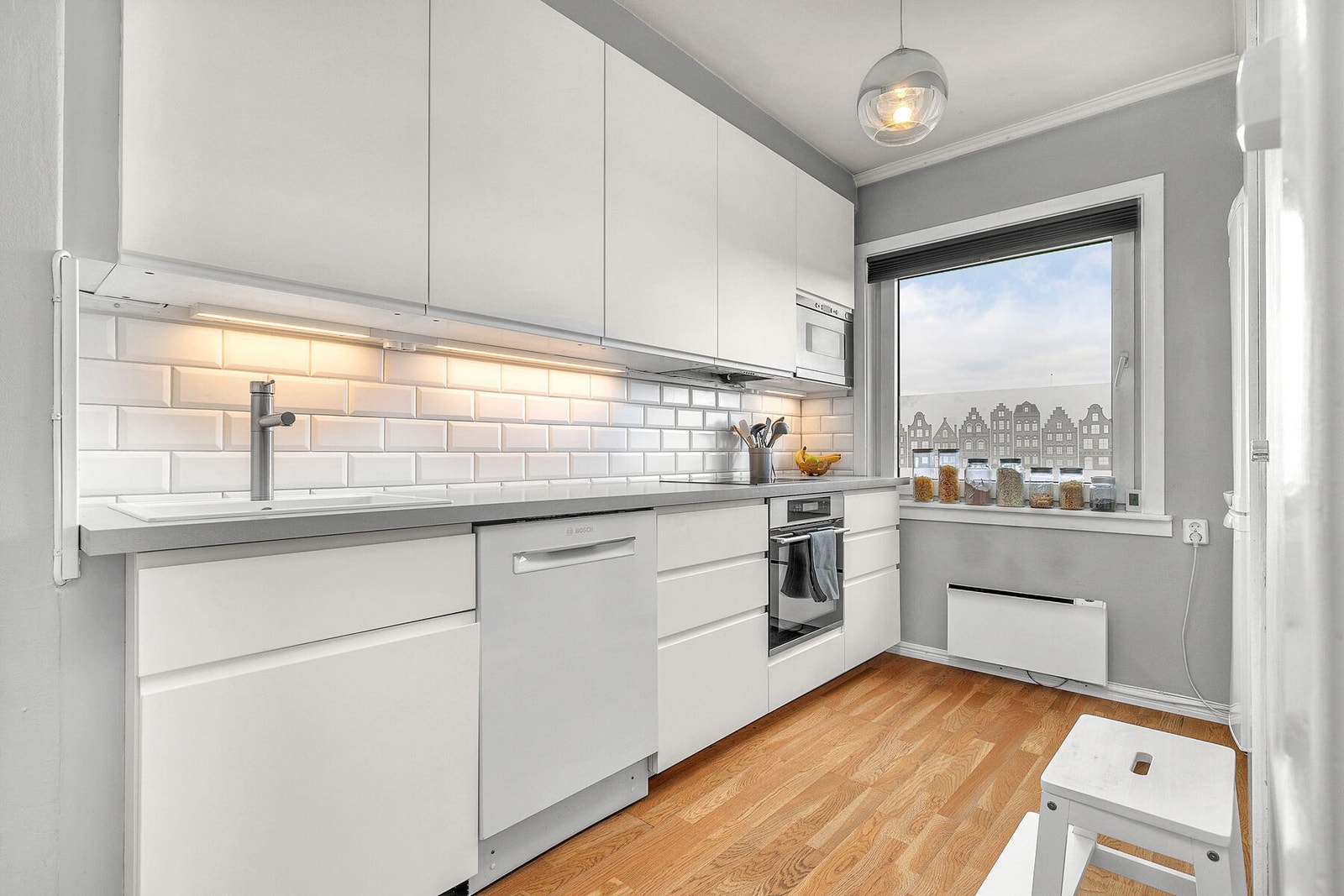 Stilrent kjøkken Galleribilde