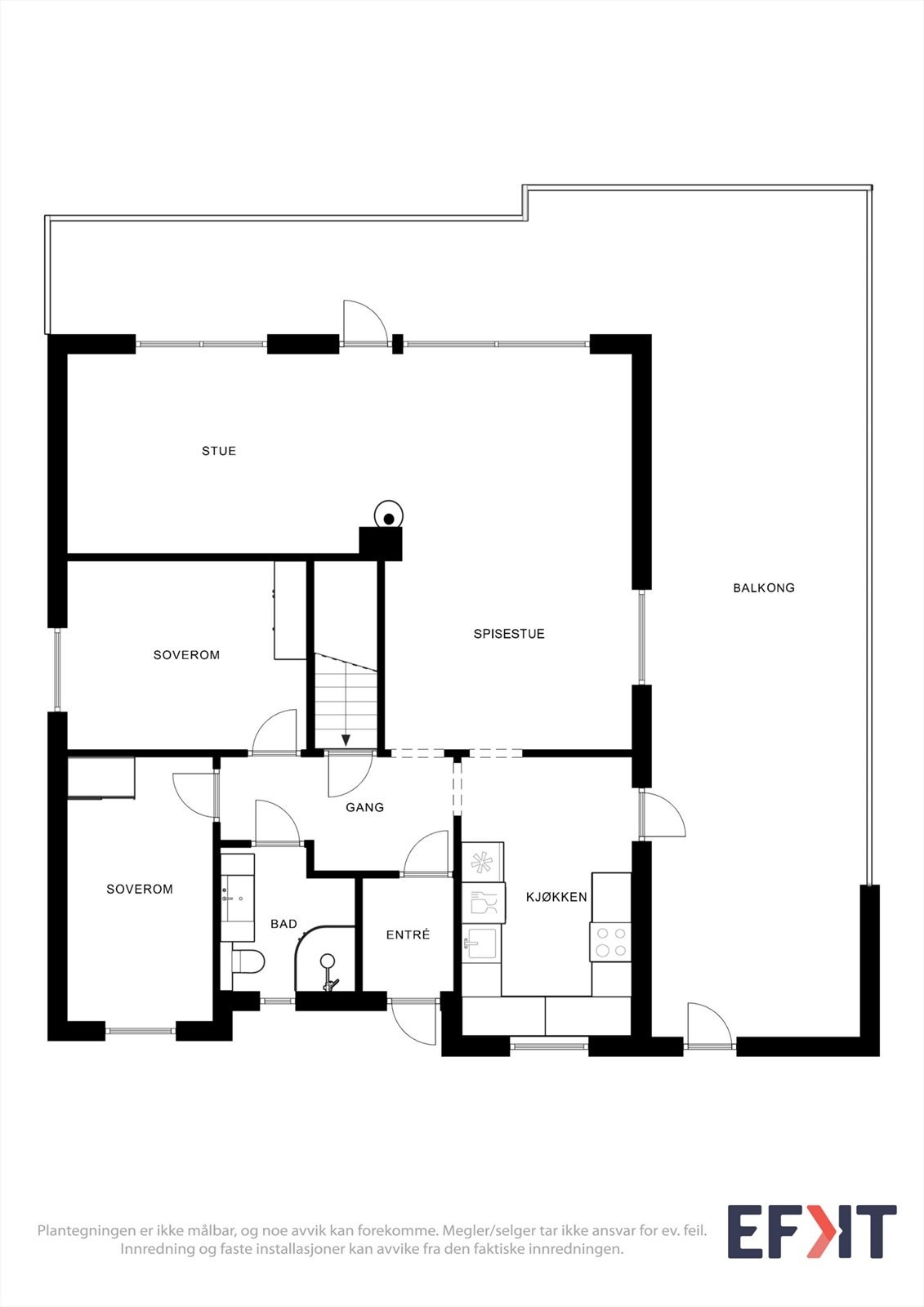 Planteikning h.etg. Galleribilde