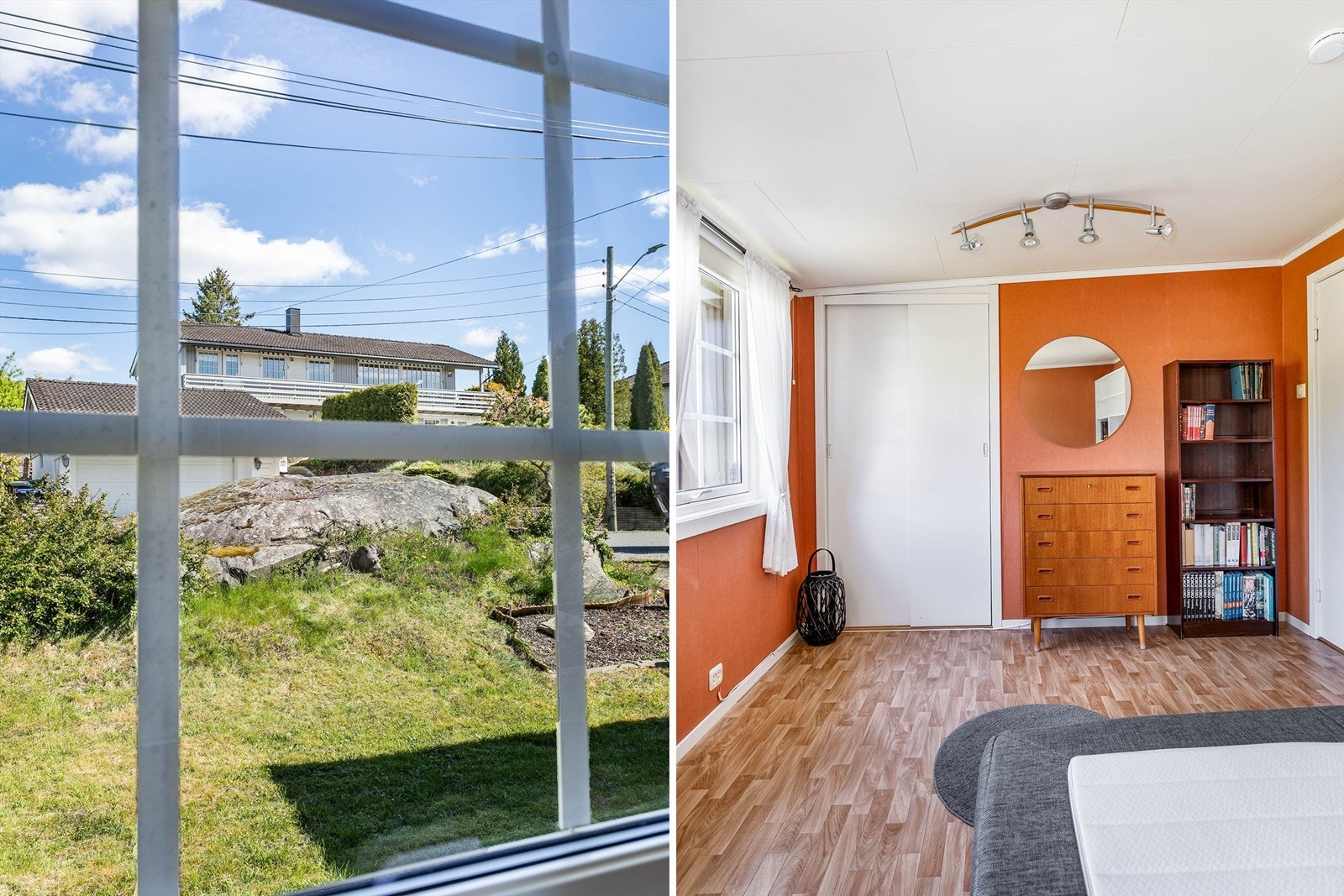 Boligens nåværende største soverom er oppmålt til nesten 14 kvm. Galleribilde