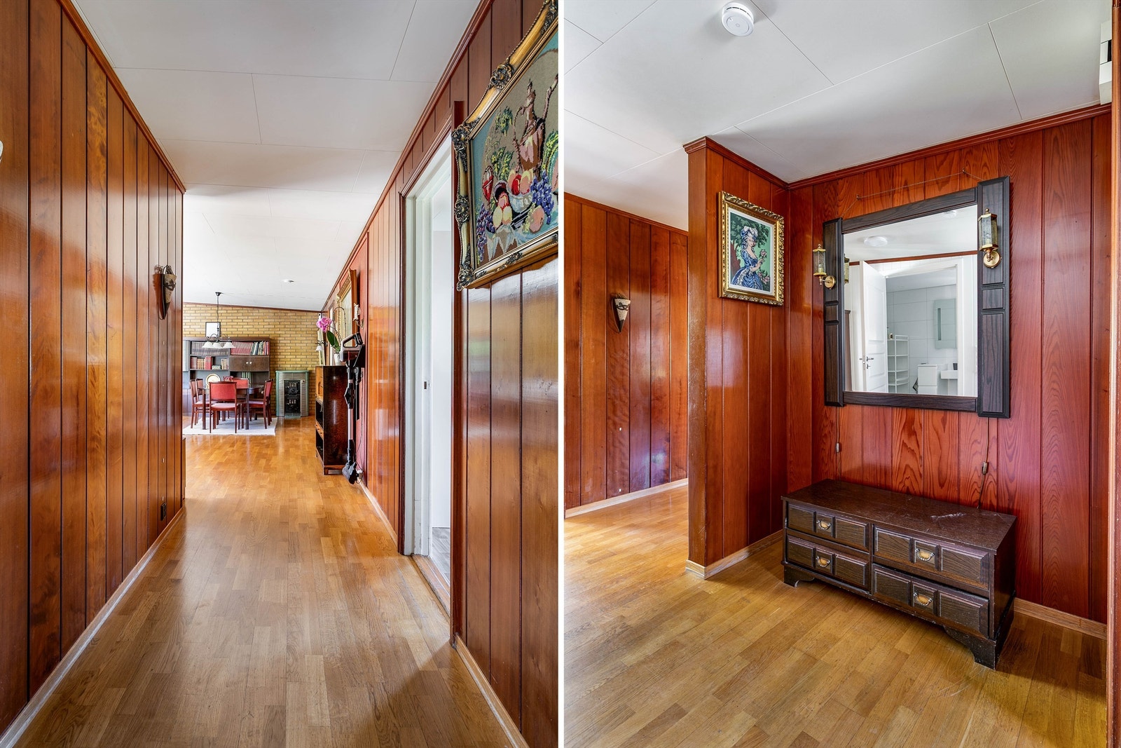 Soverommene er samlet på samme side av stuen - orientert mot øst. Galleribilde