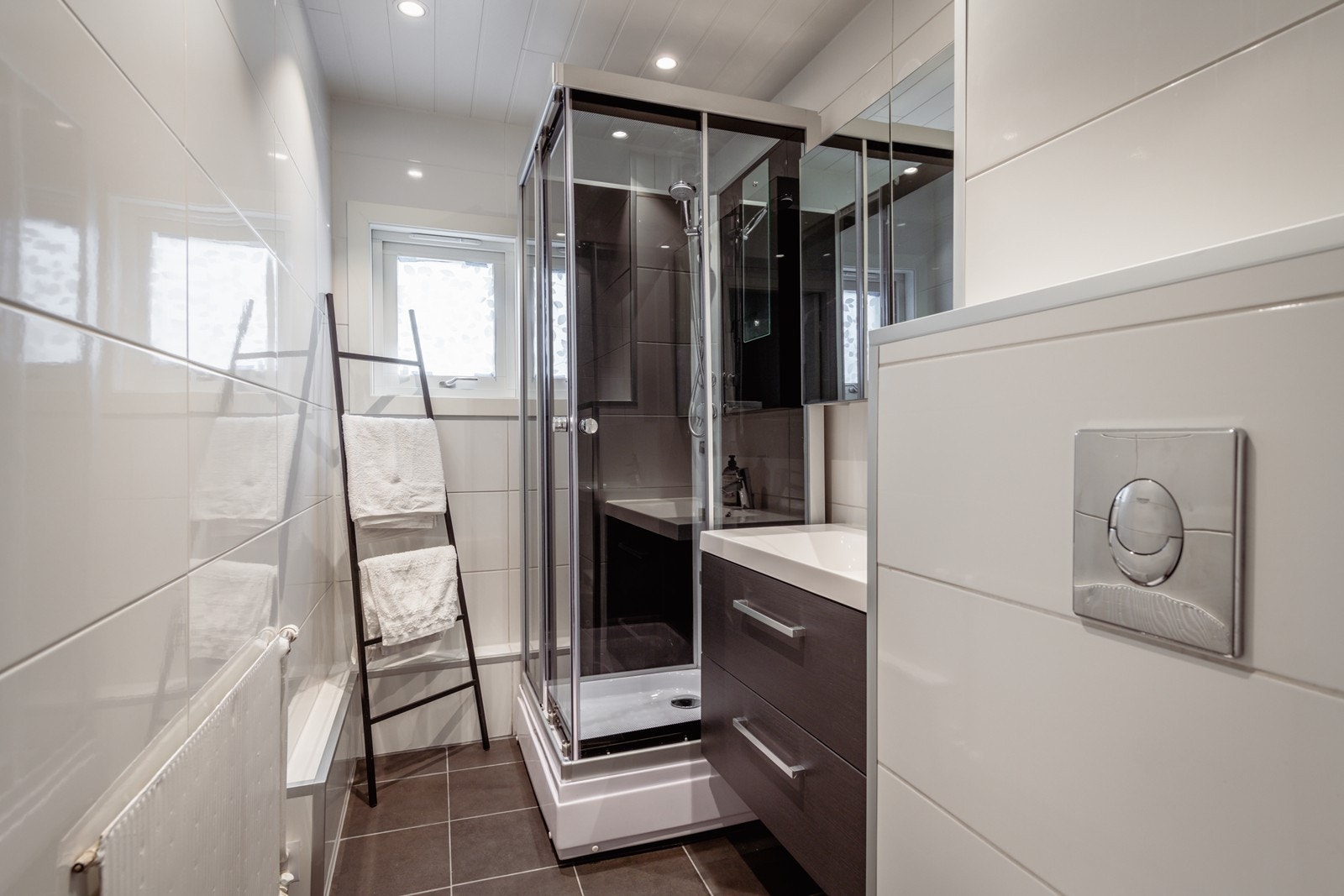 Badet er pent og nyere. Galleribilde