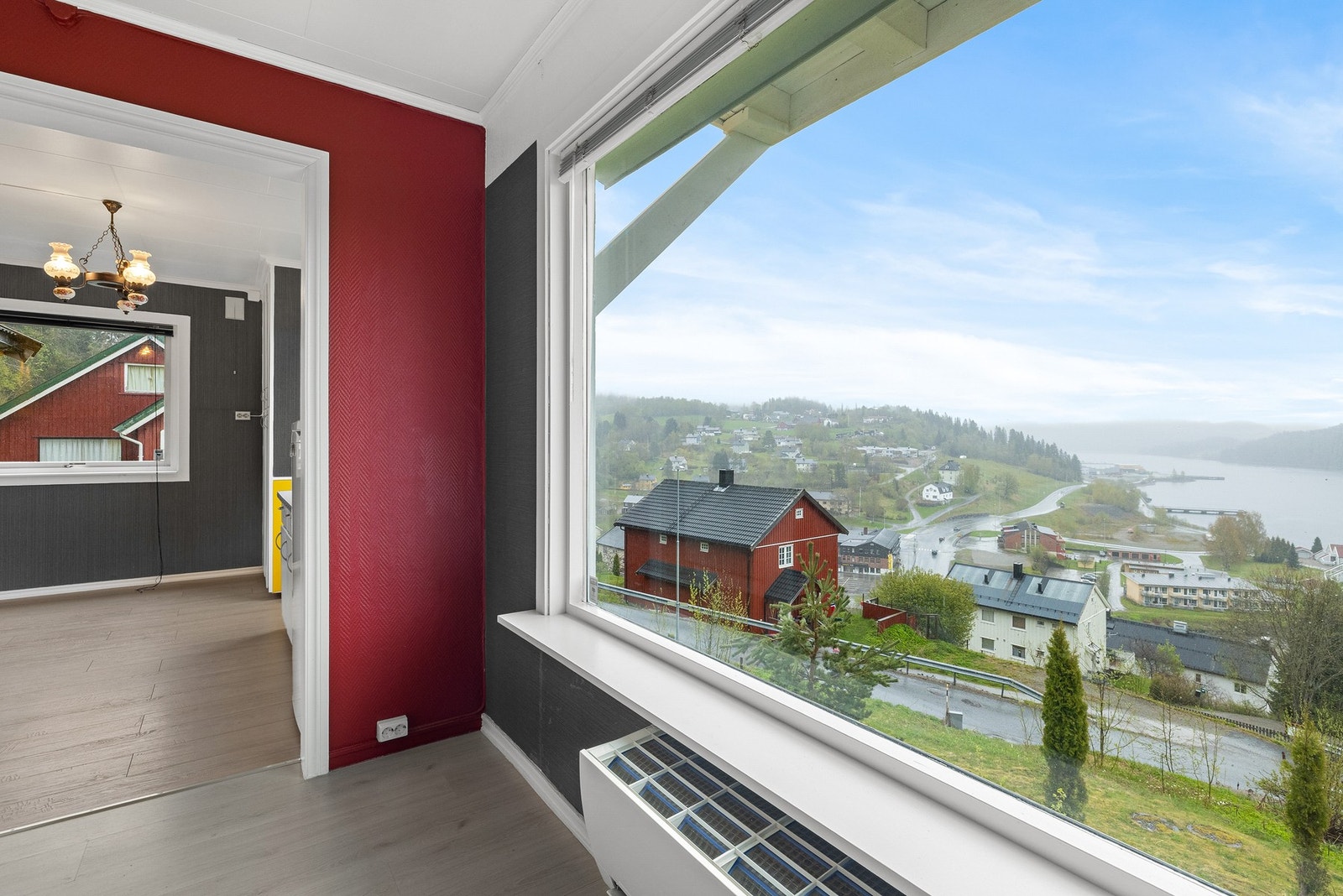 Utsikt fra stue. Galleribilde