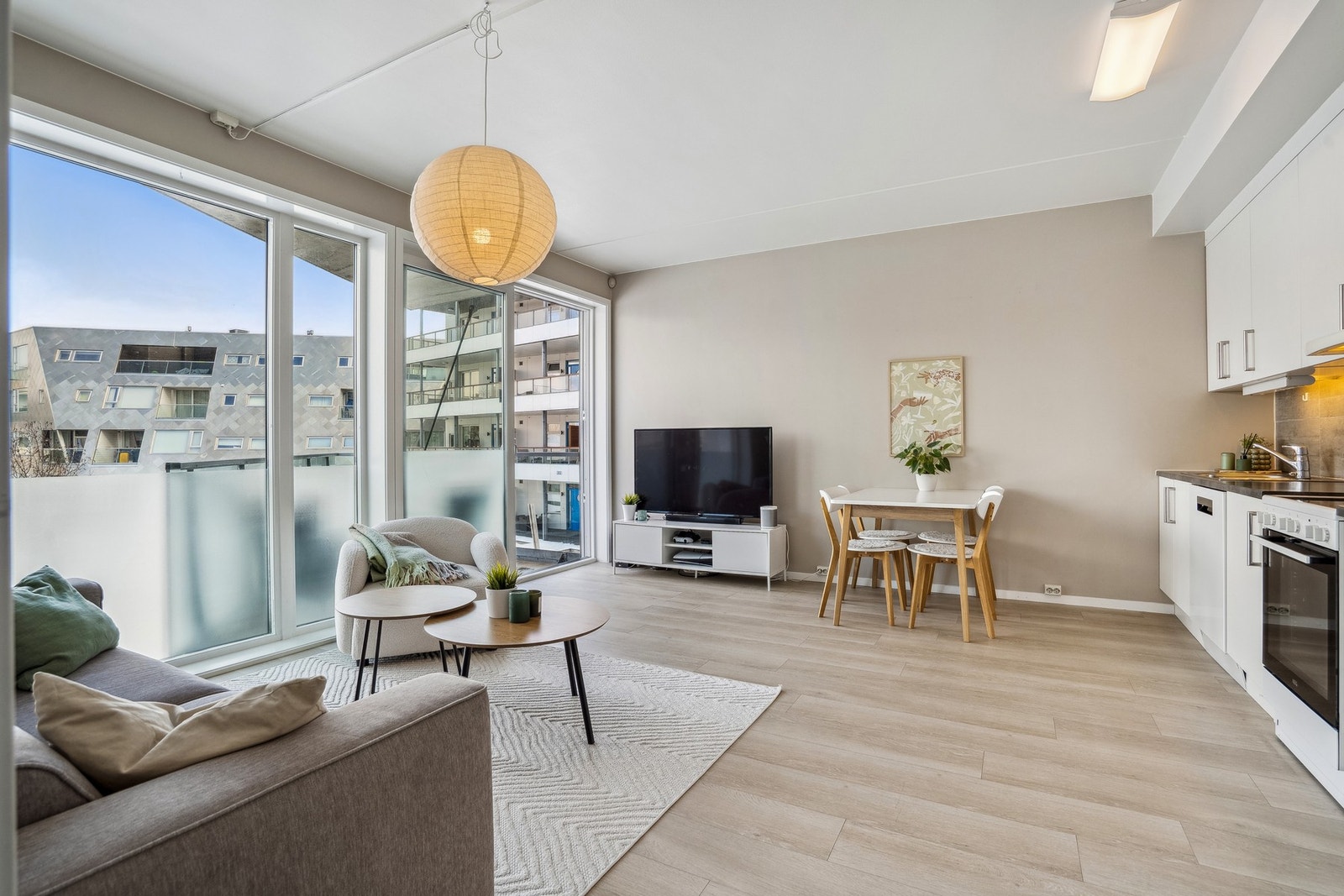 Stue og kjøkken Galleribilde