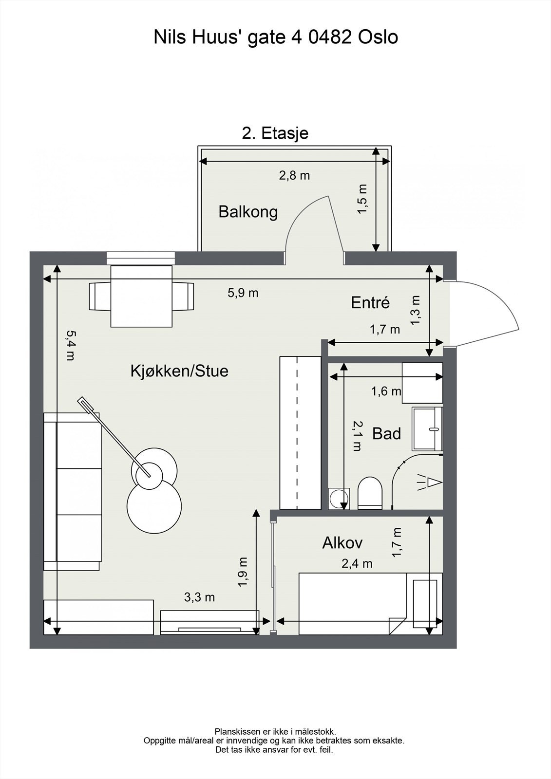 Planløsning. Galleribilde