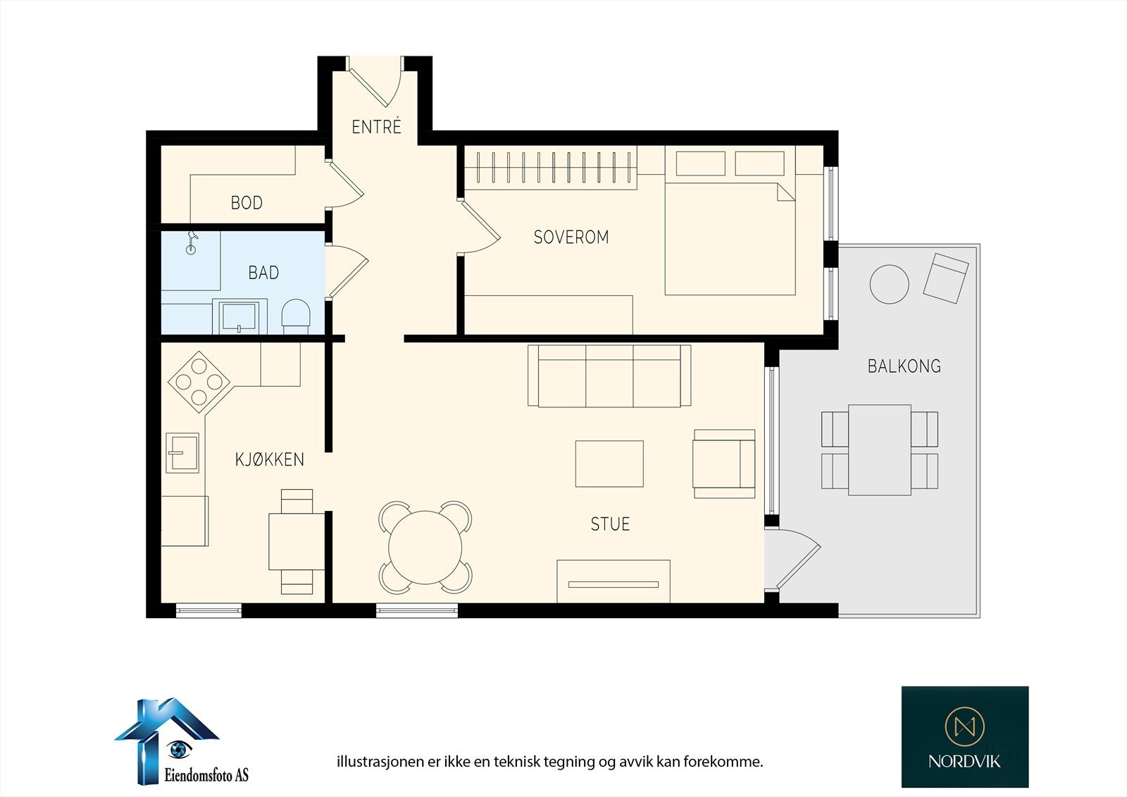 Planskisse Galleribilde