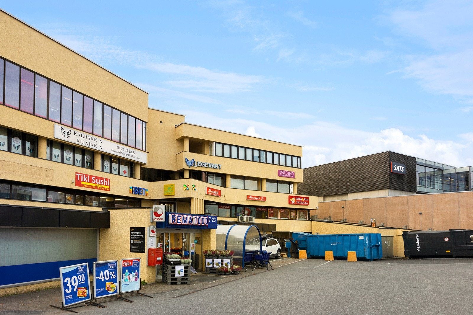Ryddige og rimelige Rema, med hyggelig betjening. Galleribilde