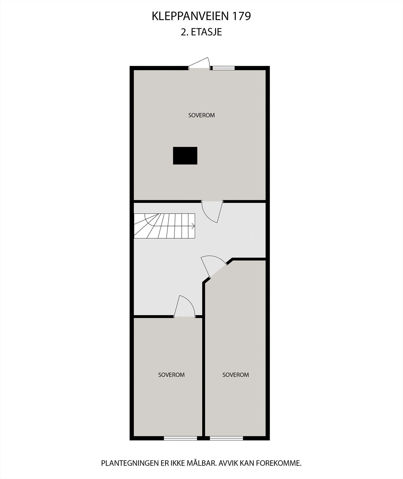 Plantegning over 2. etasje Galleribilde