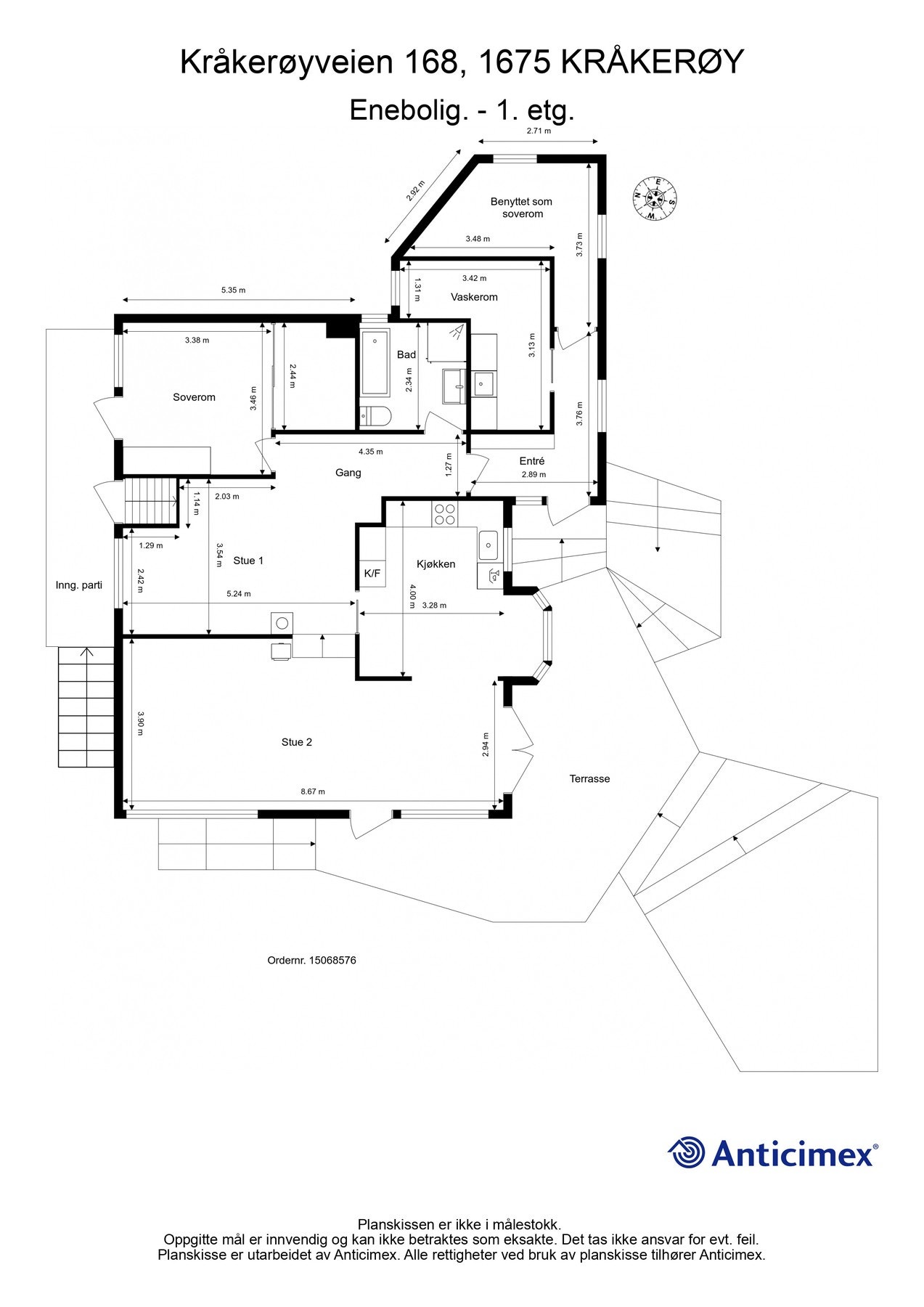 Plan 1. etg. Galleribilde