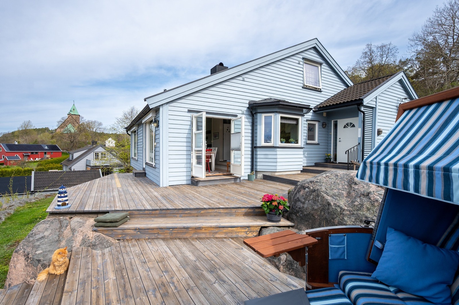 Solrike uteplasser uten innsyn Galleribilde