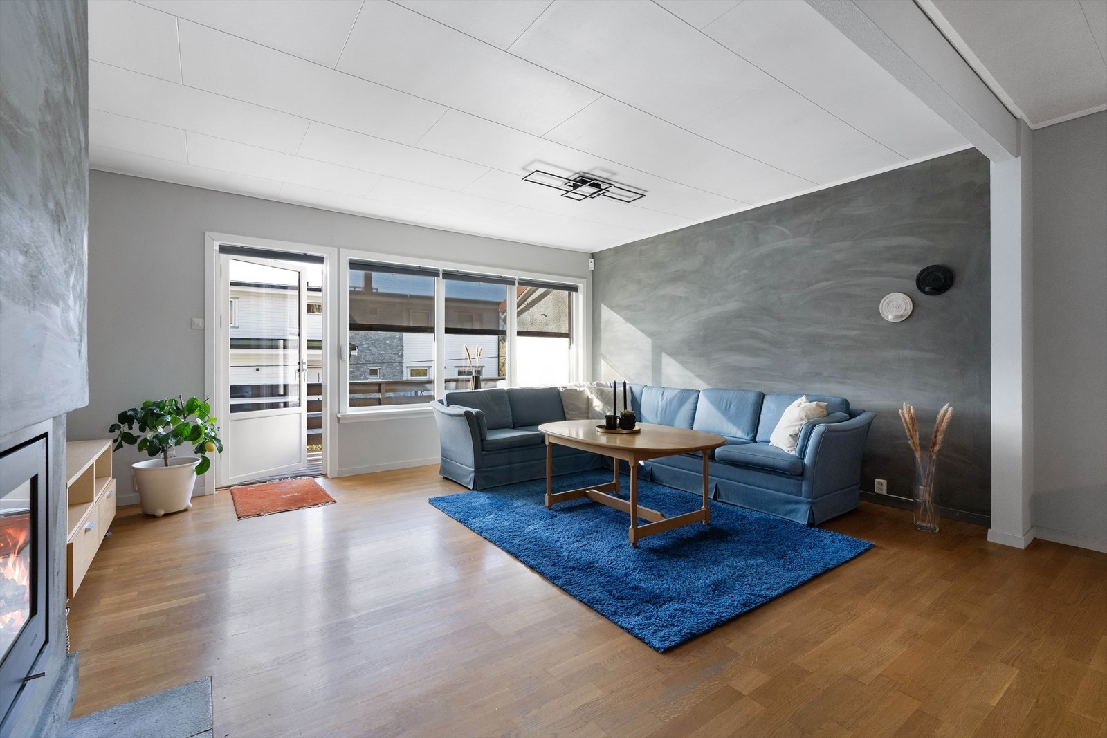 Praktisk planløsning gjør det enkelt å møblere etter ønske. Galleribilde