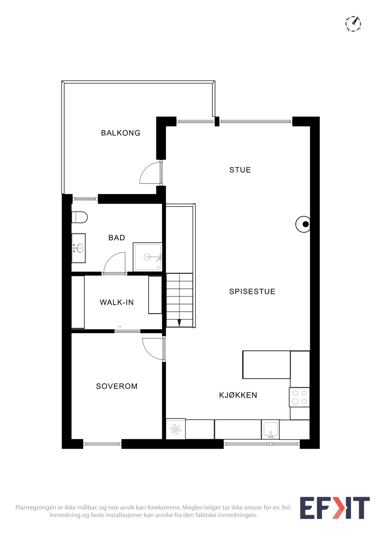 Planskisse 2.etg. Galleribilde