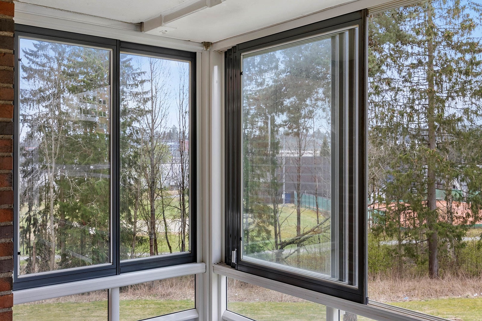 Balkongen er på 11 m2. Galleribilde