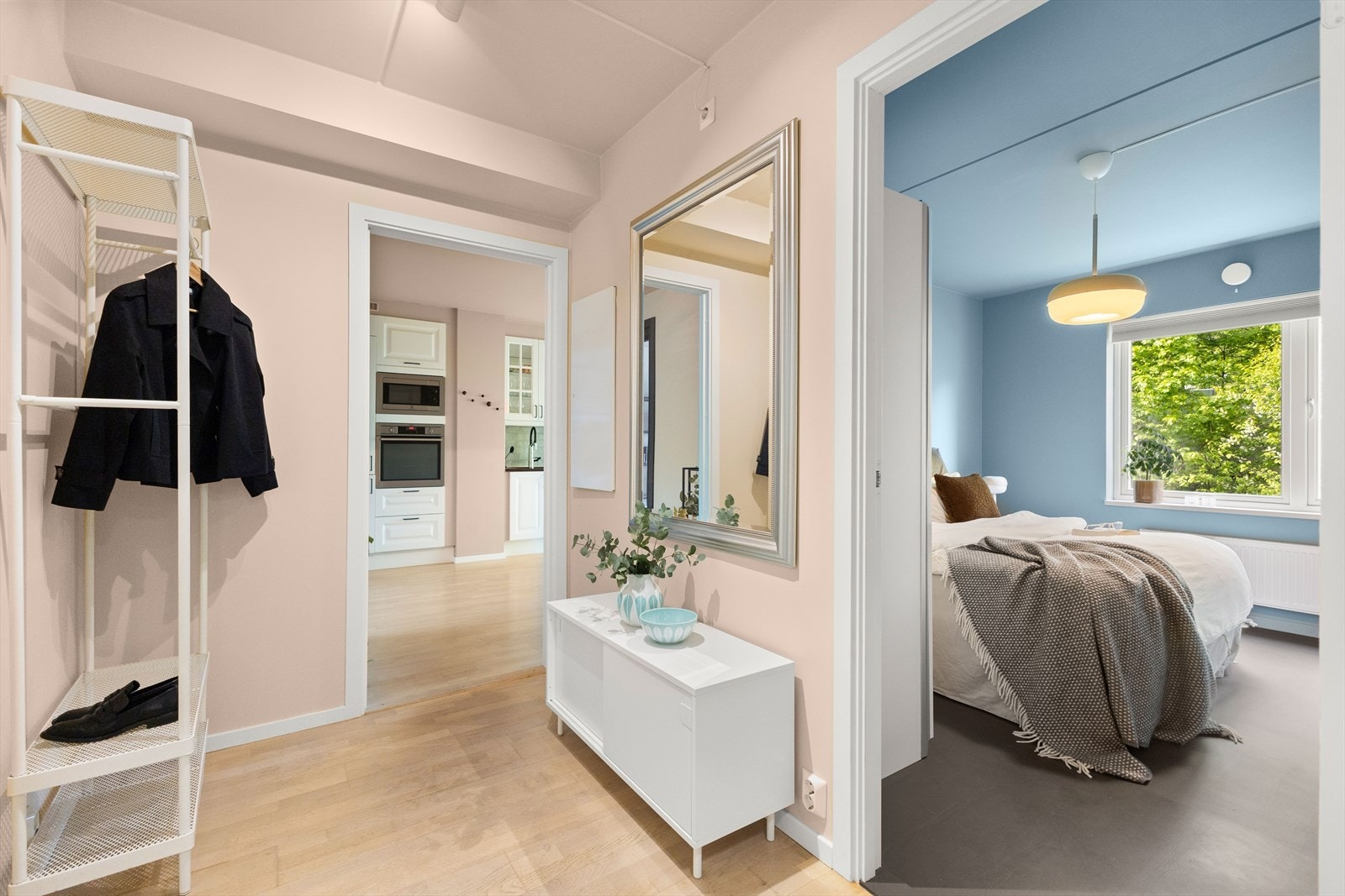 Det er to romslige soverom i leiligheten Galleribilde