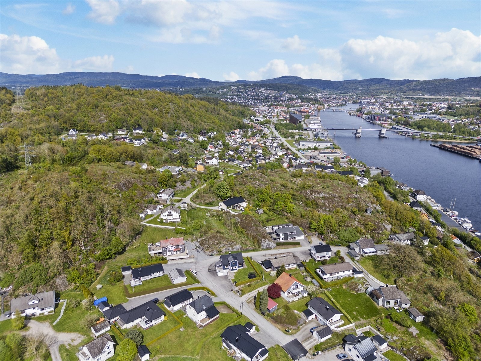Dronefoto Galleribilde