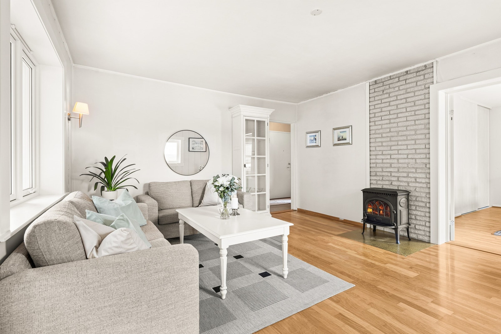 Peisovn for kalde vinterdager Galleribilde